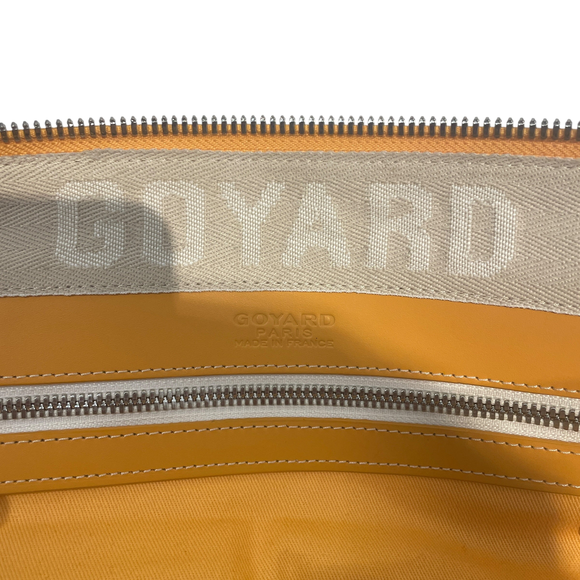 GOYARD/Luggage/Monogram/Leather/YEL/` view 4