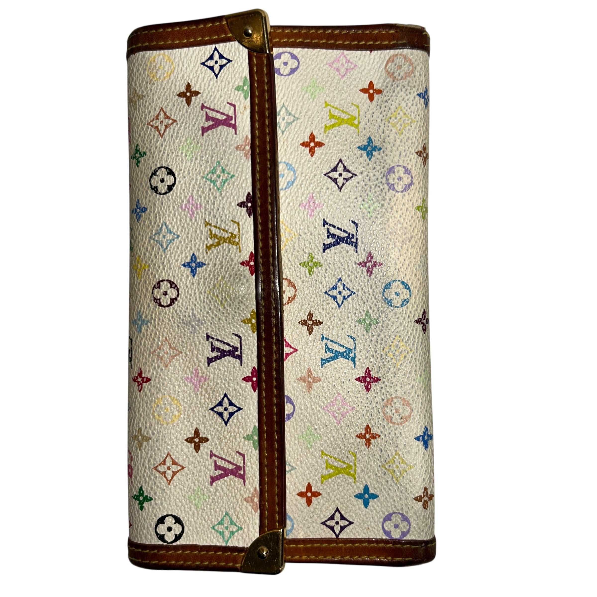 LOUIS VUITTON/Long Wallet/Monogram/MLT/Mulitcolor Canvas view 9