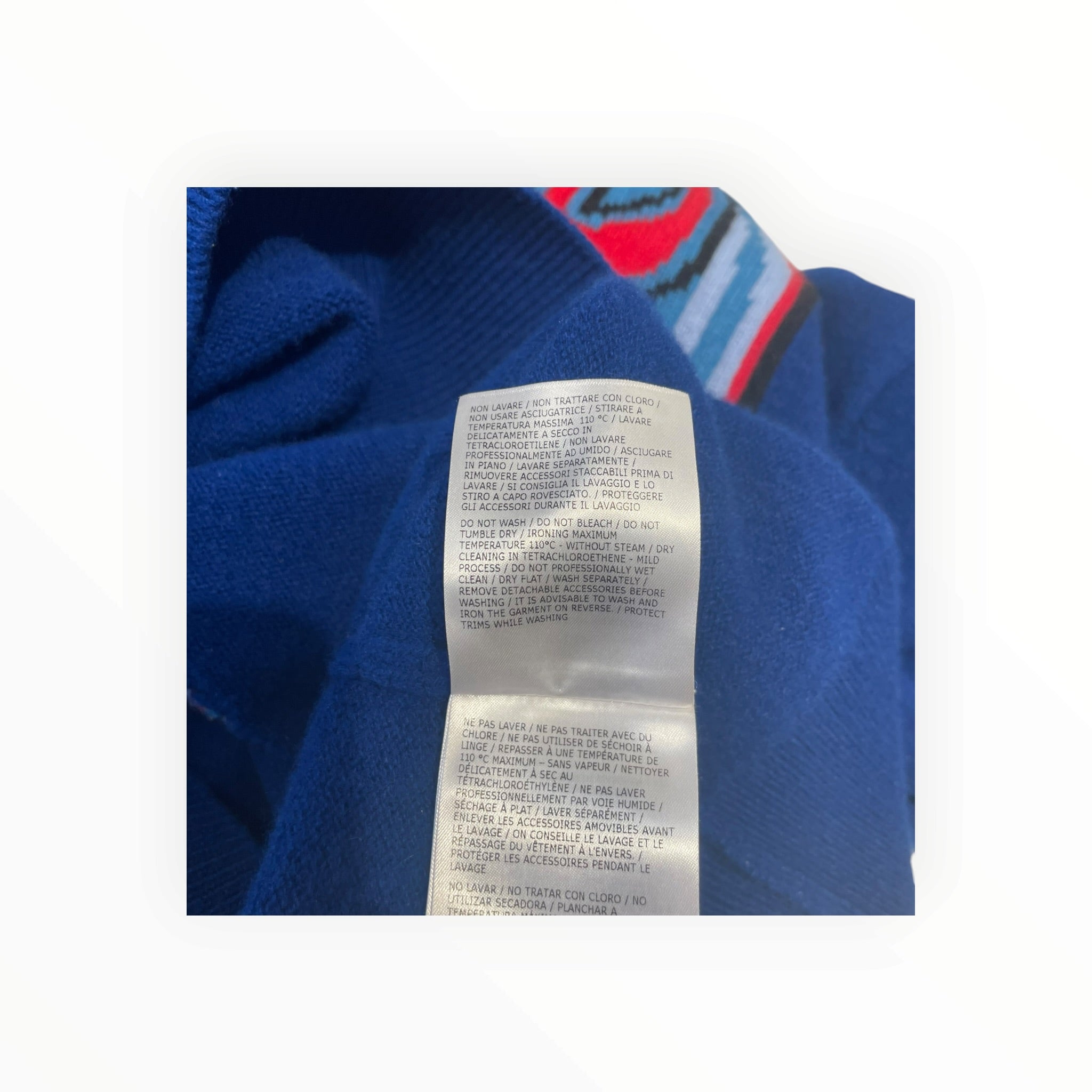 MONCLER/Sweater/L/Wool/BLU/ view 5