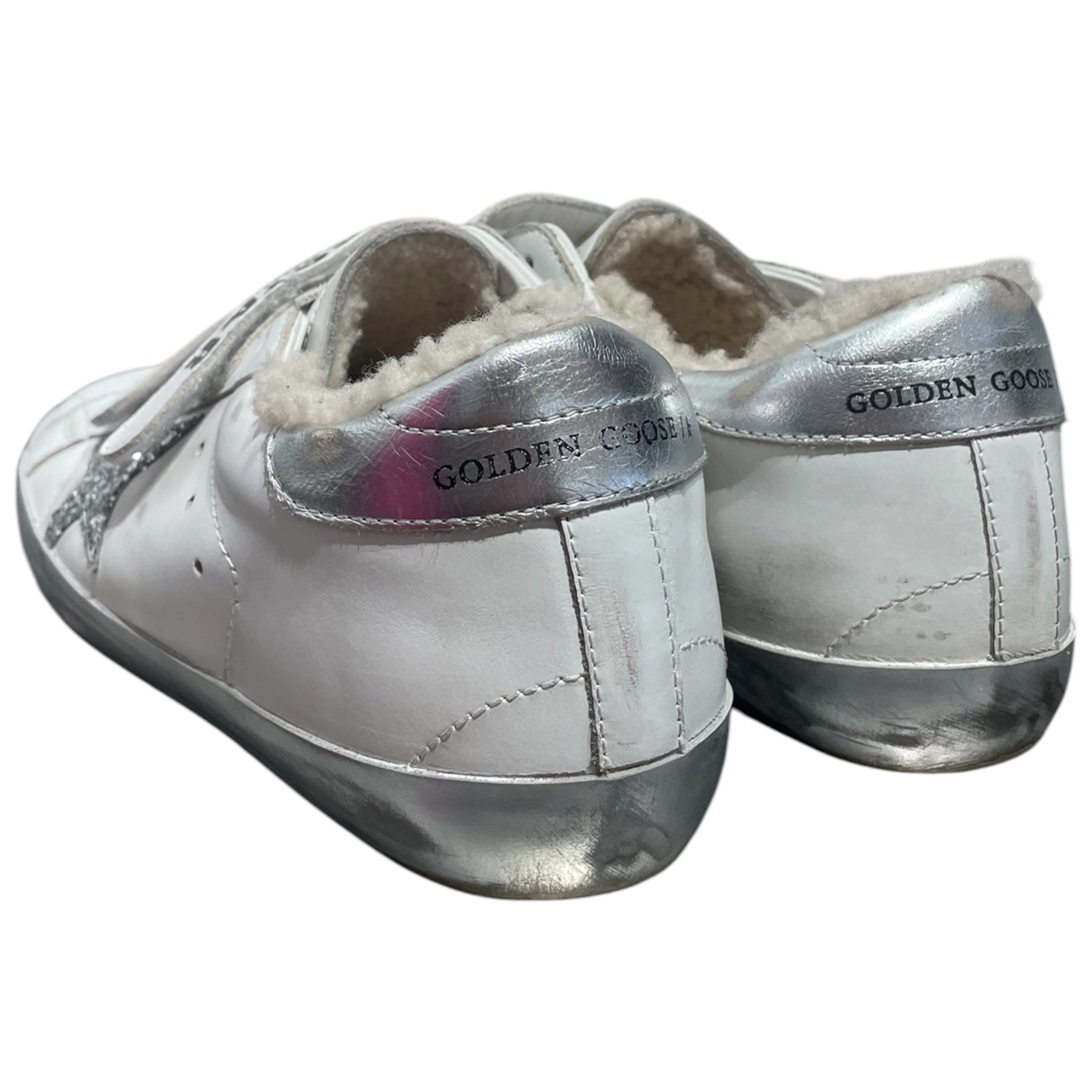 GOLDEN GOOSE/Low-Sneakers/EU 38/WHT/FUR SHARLING LOW view 2