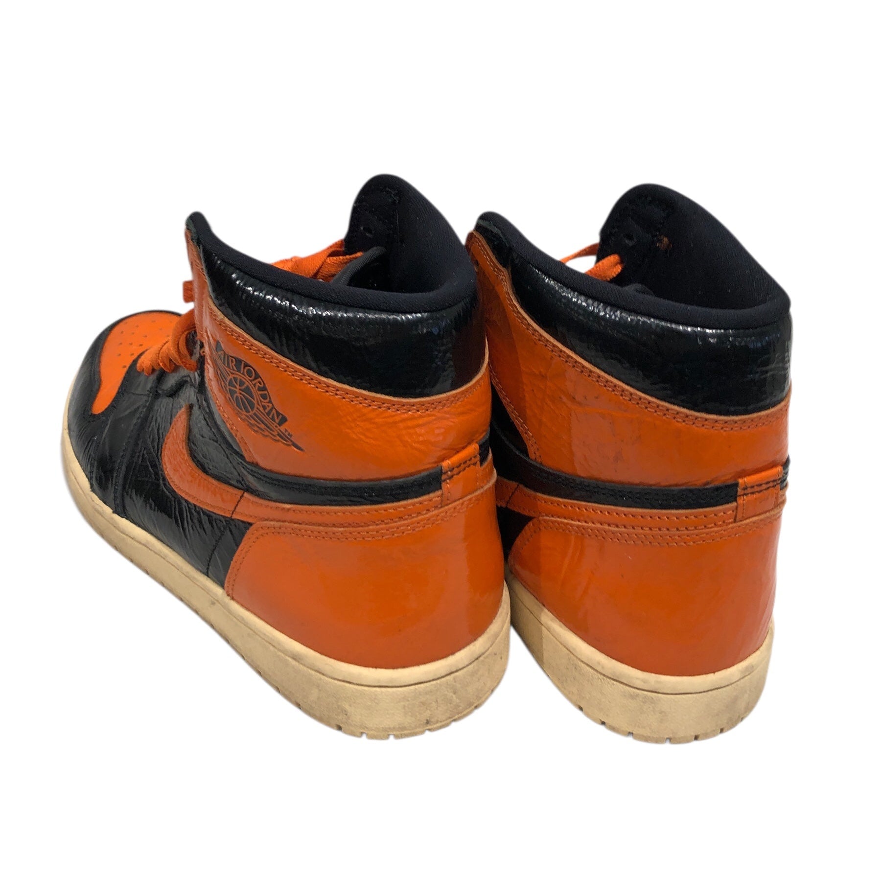 NIKE/Hi-Sneakers/US 10.5/ORN/SHATTERED BACKBOARD view 2