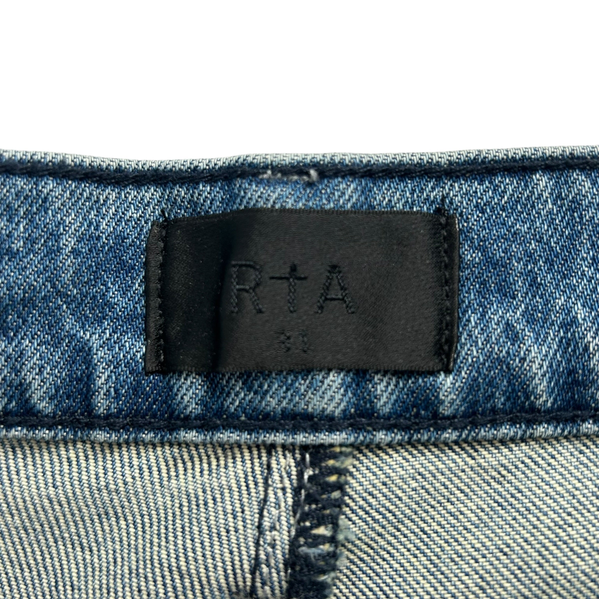 RtA/Straight Pants/31/Cotton/BLU/RTA LOGO EMBROIDERY view 3