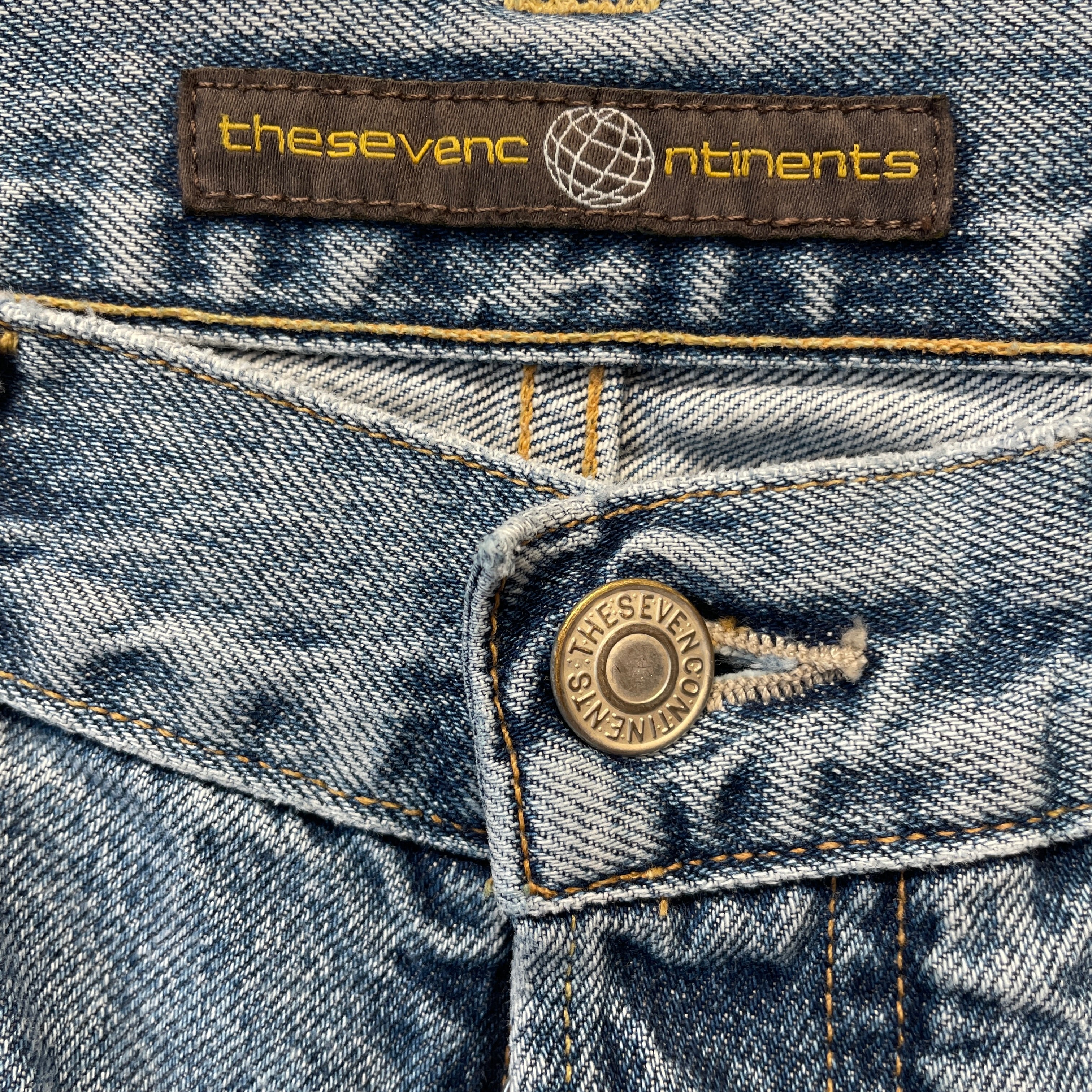 The Seven Continents/Straight Pants/31/Denim/IDG/JACK CUT view 2