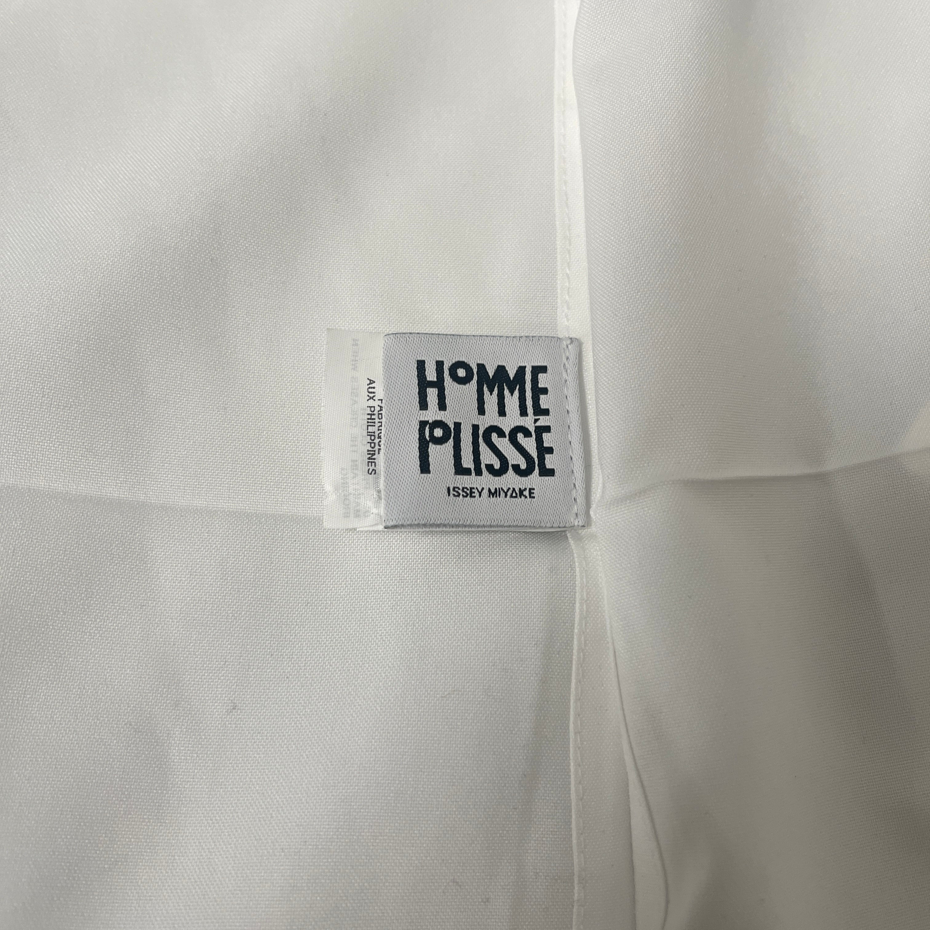 HOMME PLISSE ISSEY MIYAKE/Jacket/3/Polyester/WHT/RONAN BOUROULLEC ZIP UP JACKET view 5