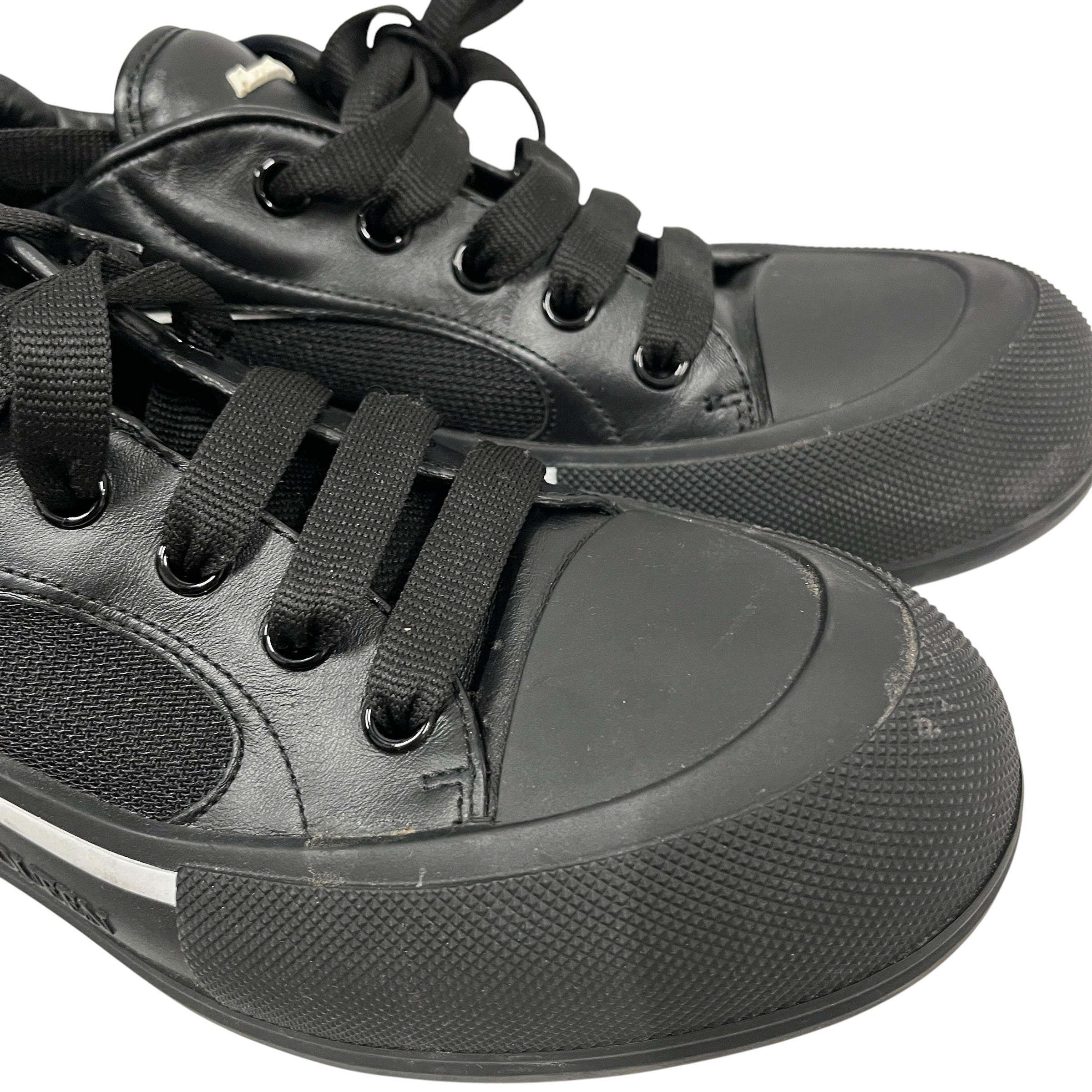 Alexander McQueen/Low-Sneakers/EU 41/BLK/Straight Tip/ view 6