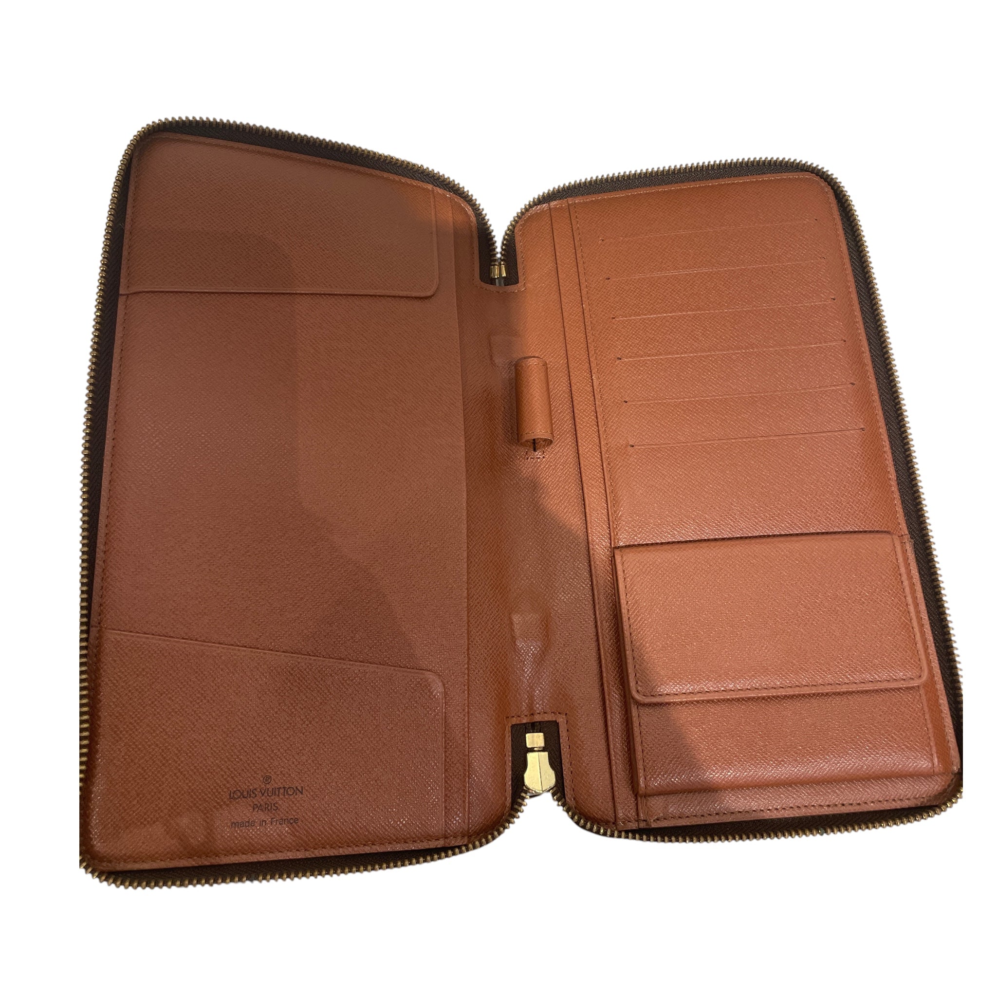 LOUIS VUITTON/Long Wallet/Monogram/Leather/BRW/L's/ORGANIZER DE VOYAGE view 2