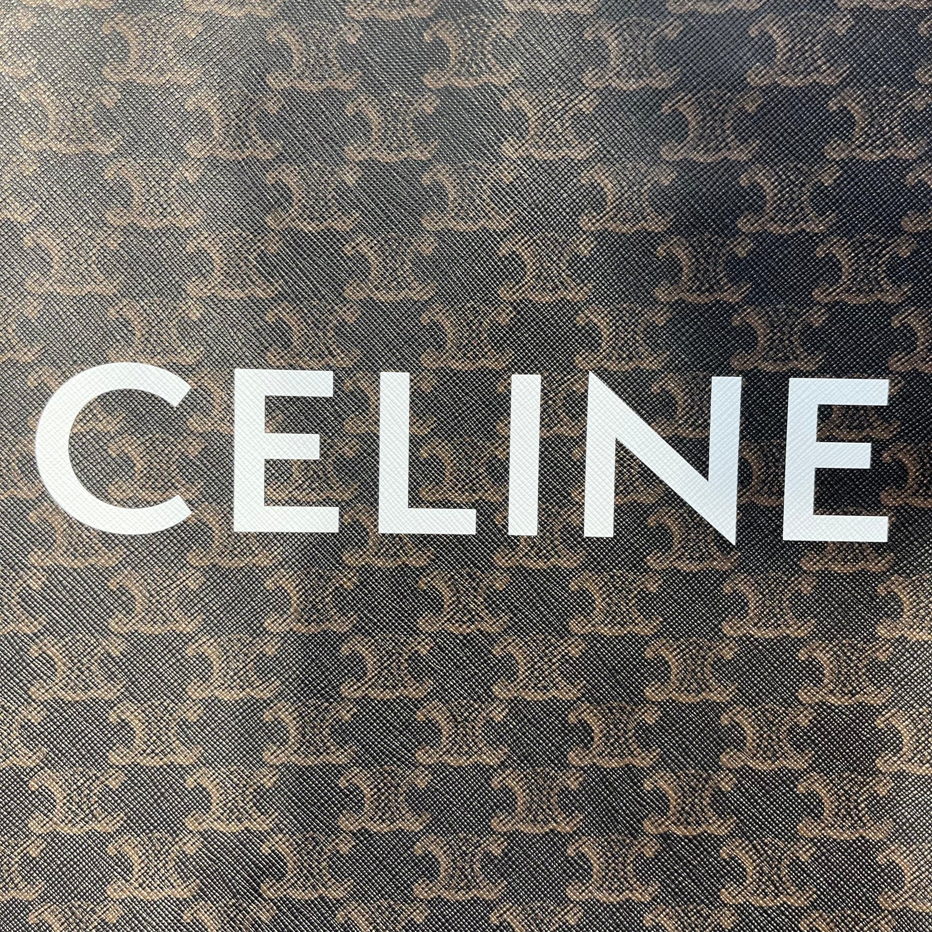 CELINE/Tote Bag/Monogram/Leather/BRW/TRIOMPHE TOTE BAG SSL3251 view 3