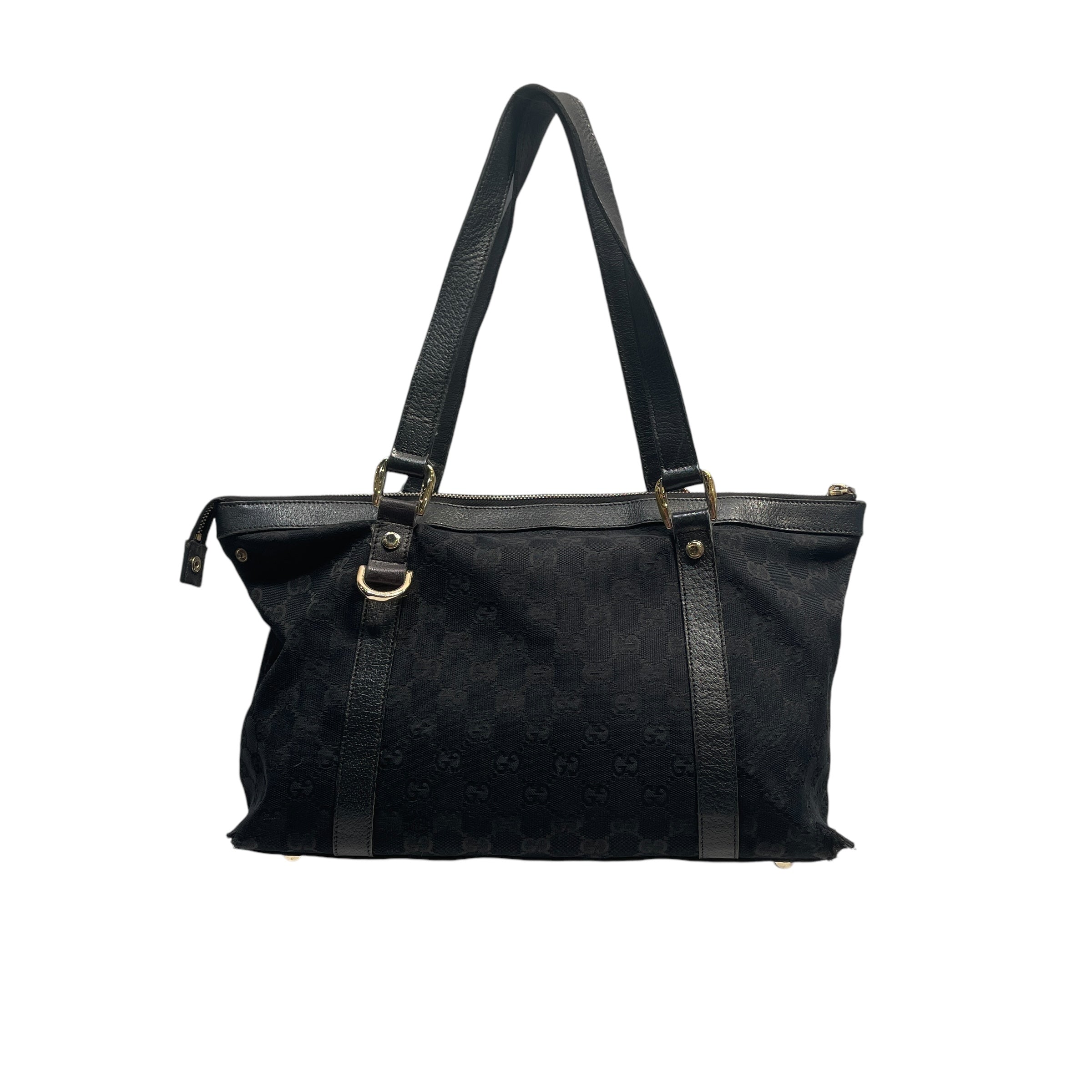GUCCI/Hand Bag/Monogram/BLK/Canvas Abbey view 2