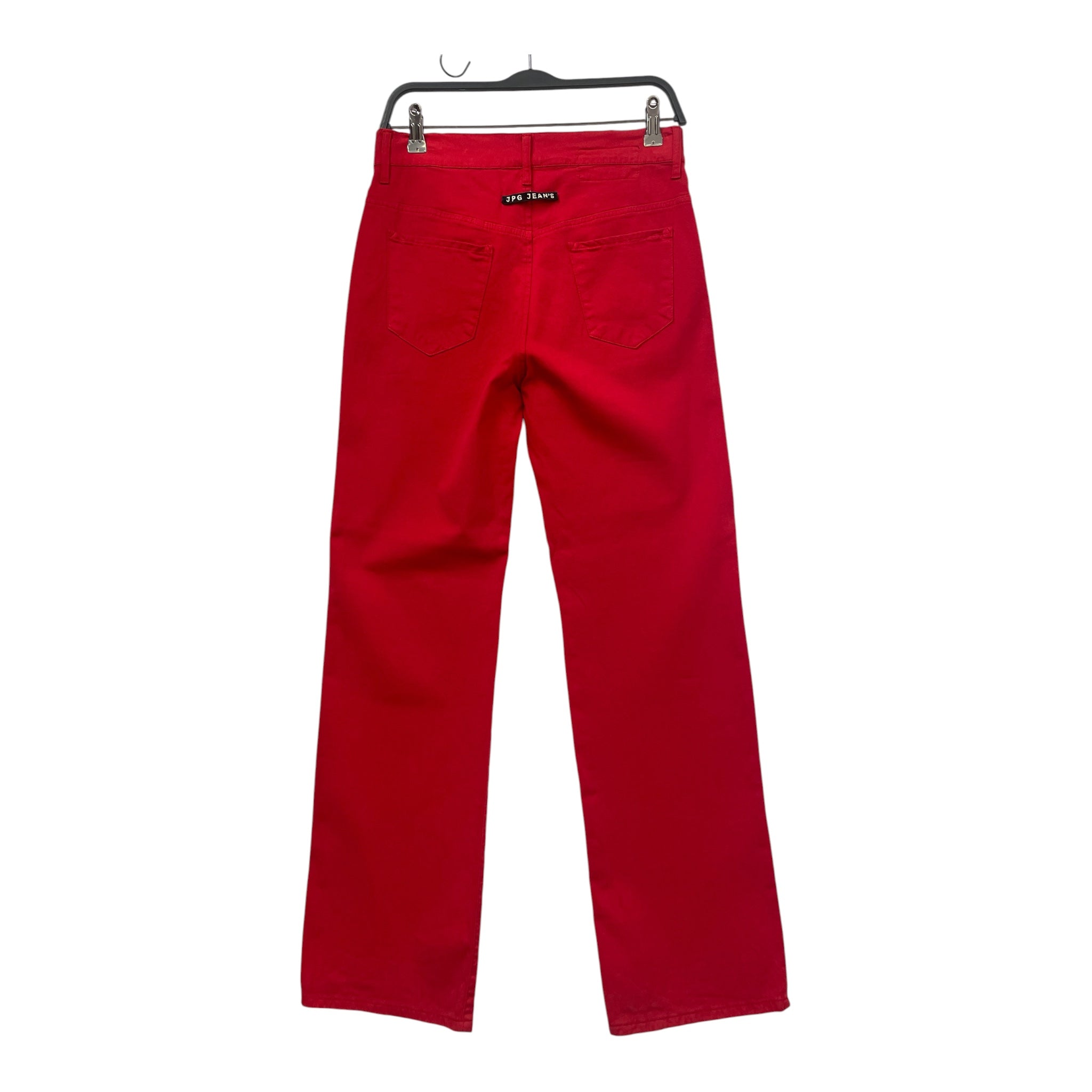 Jean Paul Gaultier/Straight Pants/30/Cotton/RED/ view 2