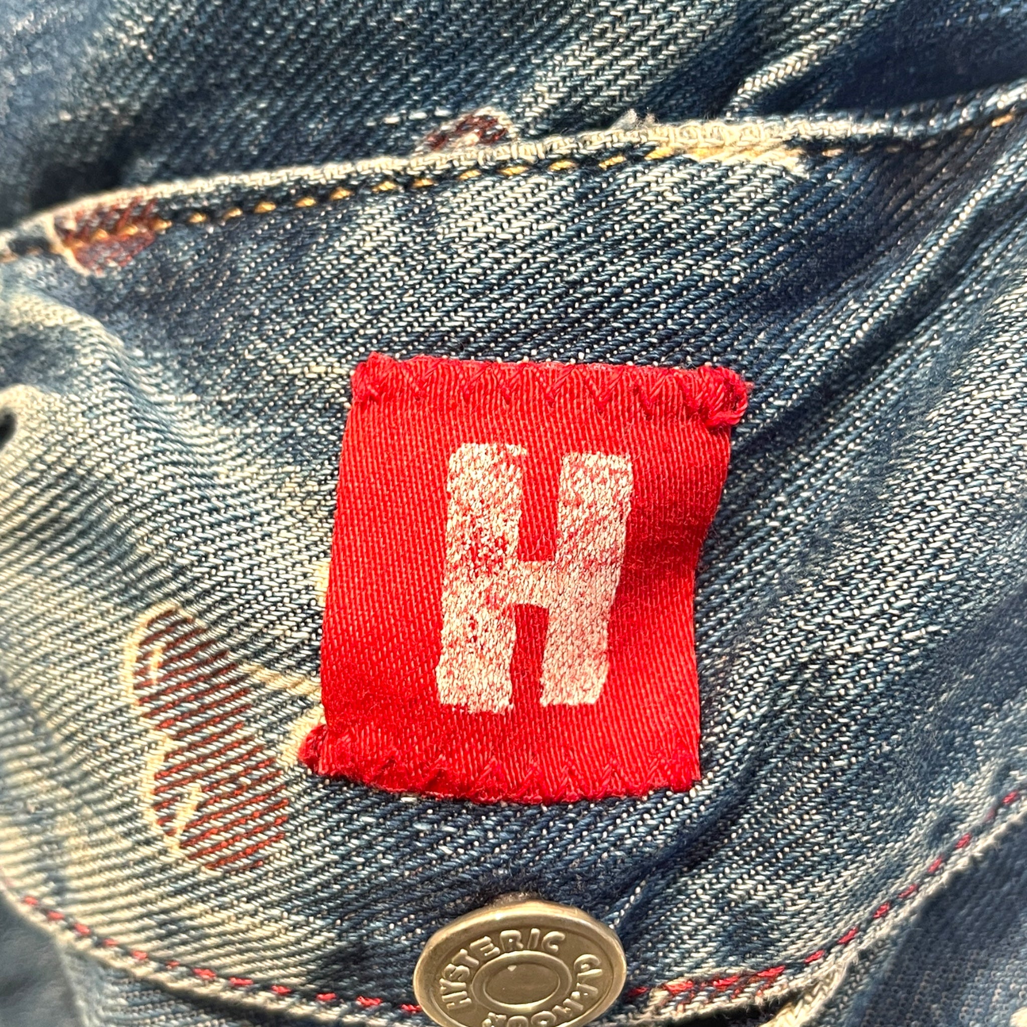 HYSTERIC GLAMOUR/Backpack/Graphic/Cotton/BLU/cherry backpack view 4
