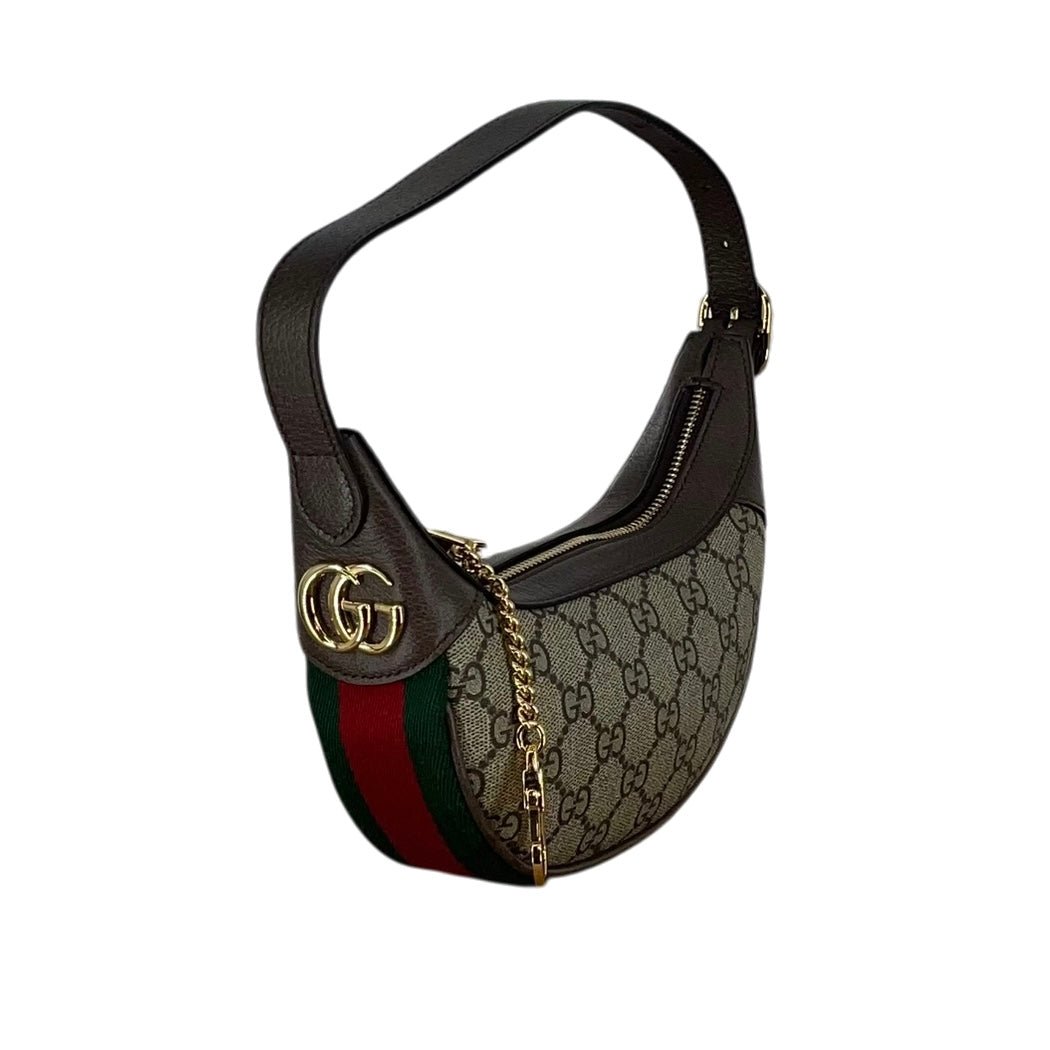 GUCCI/Bag/Leather/KHK/WEB OPHIDA MINI view 3