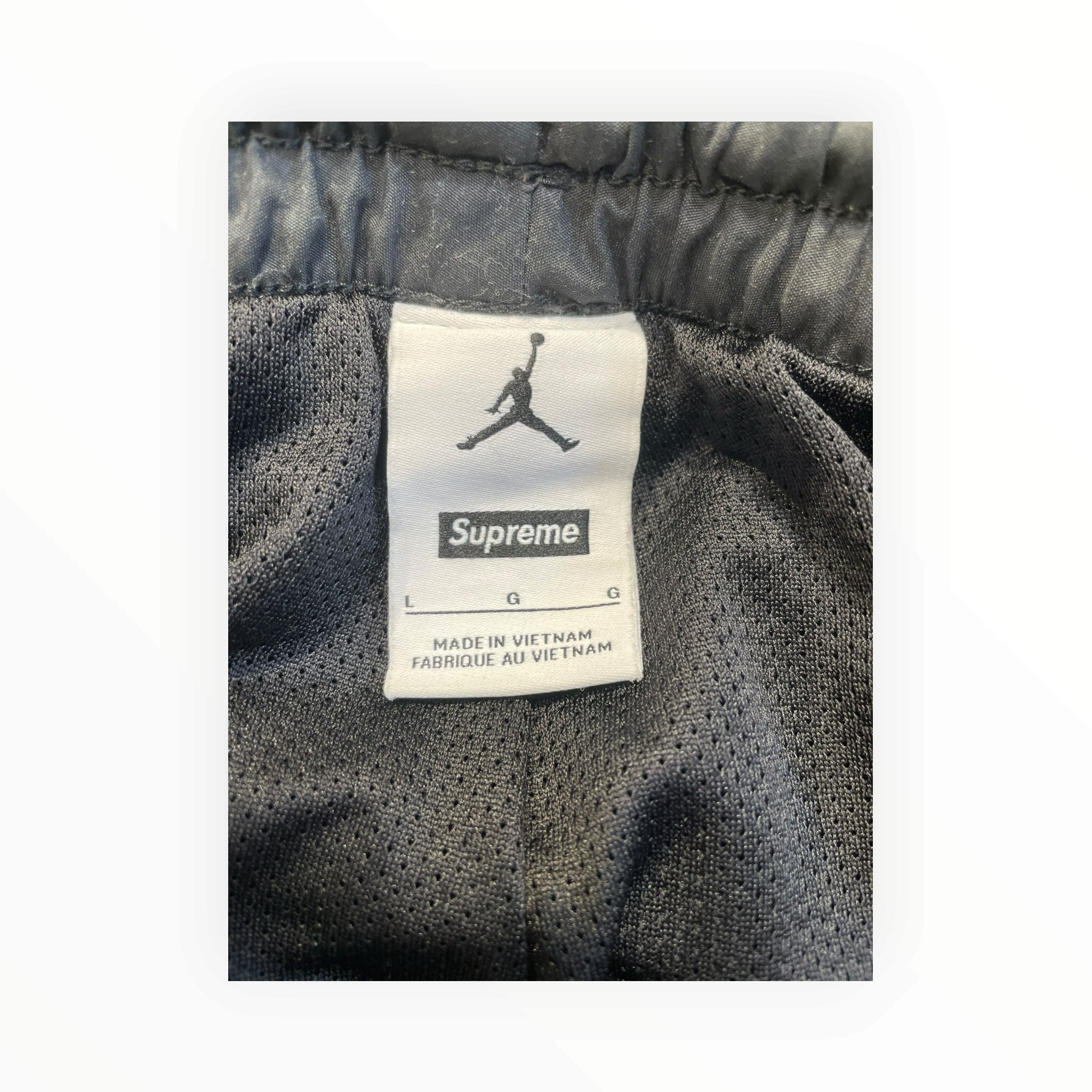 NIKE/Supreme/Pants/L/Polyester/BLK/jordan supreme track pants view 3