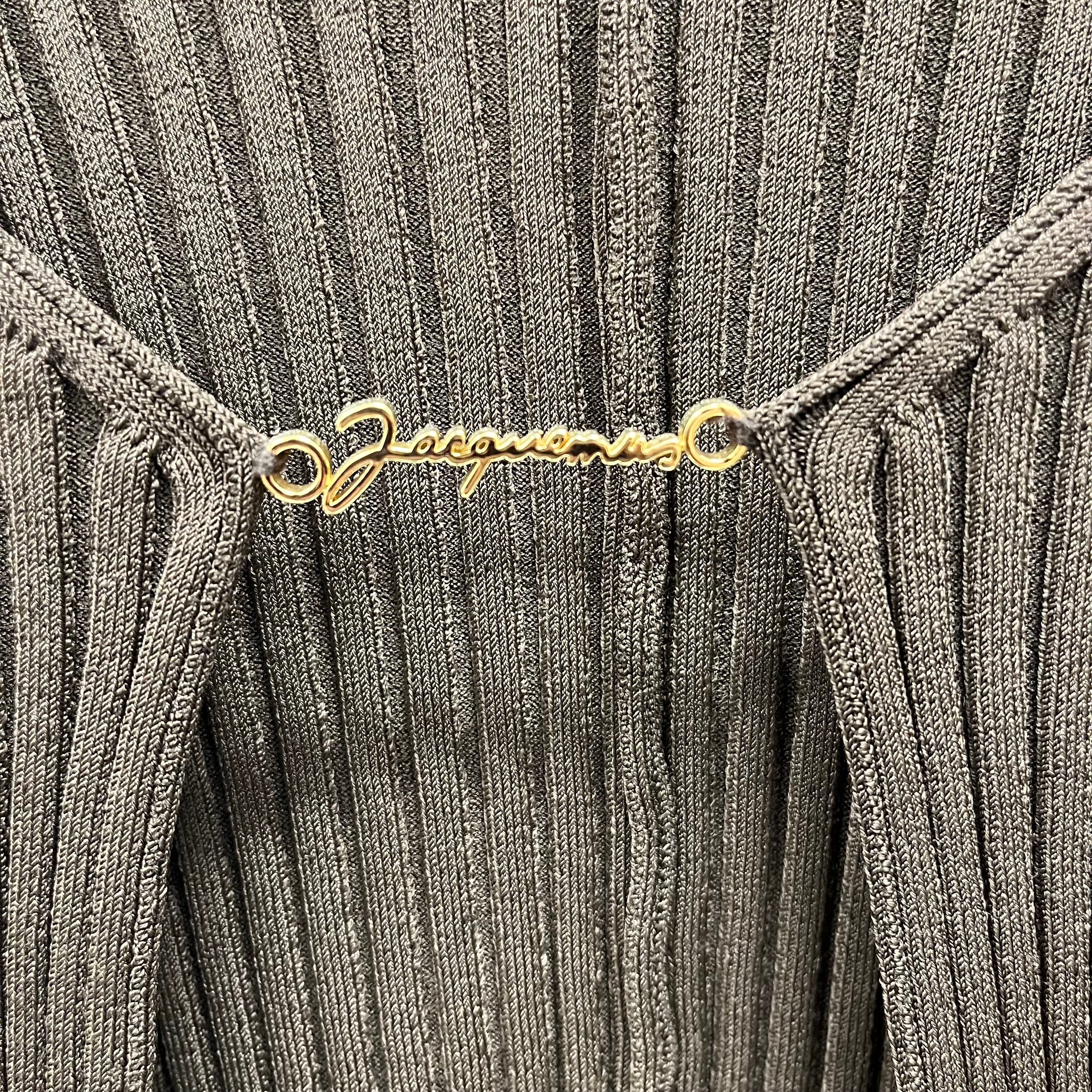JACQUEMUS/Cardigan/40/Cotton/BRW/ view 3