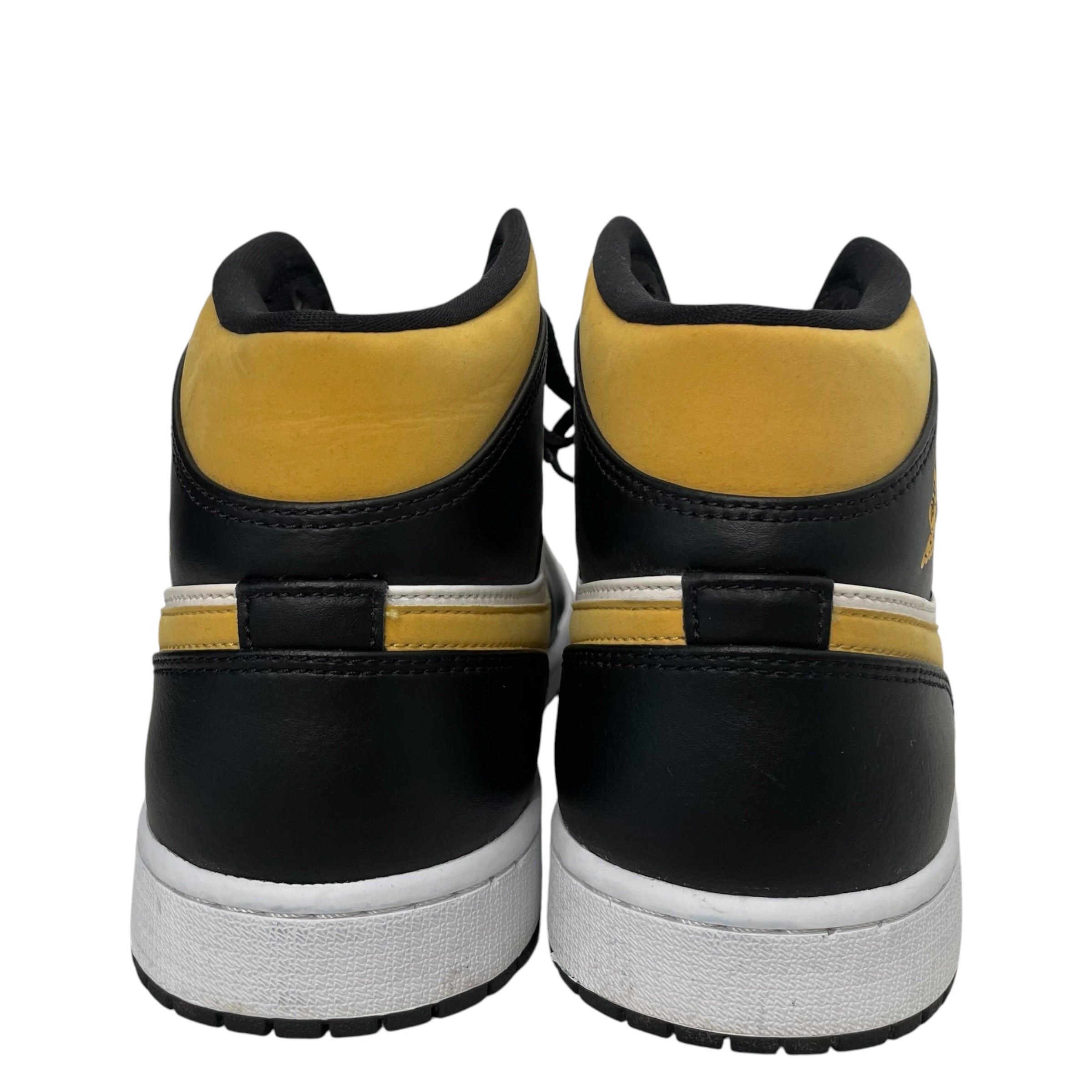 NIKE/Low-Sneakers/US 12/Leather/GLD/AIR JORDAN 1 MID view 4