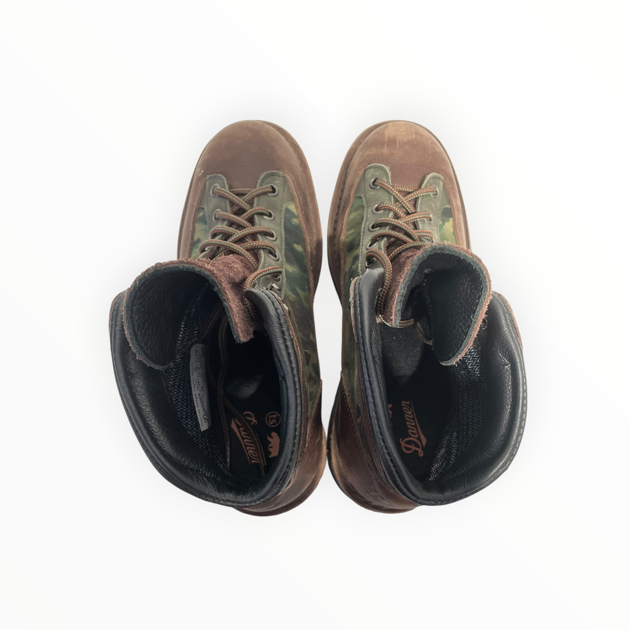 Danner/Lace Up Boots/US 8.5/Camouflage/Leather/BEG/ view 3