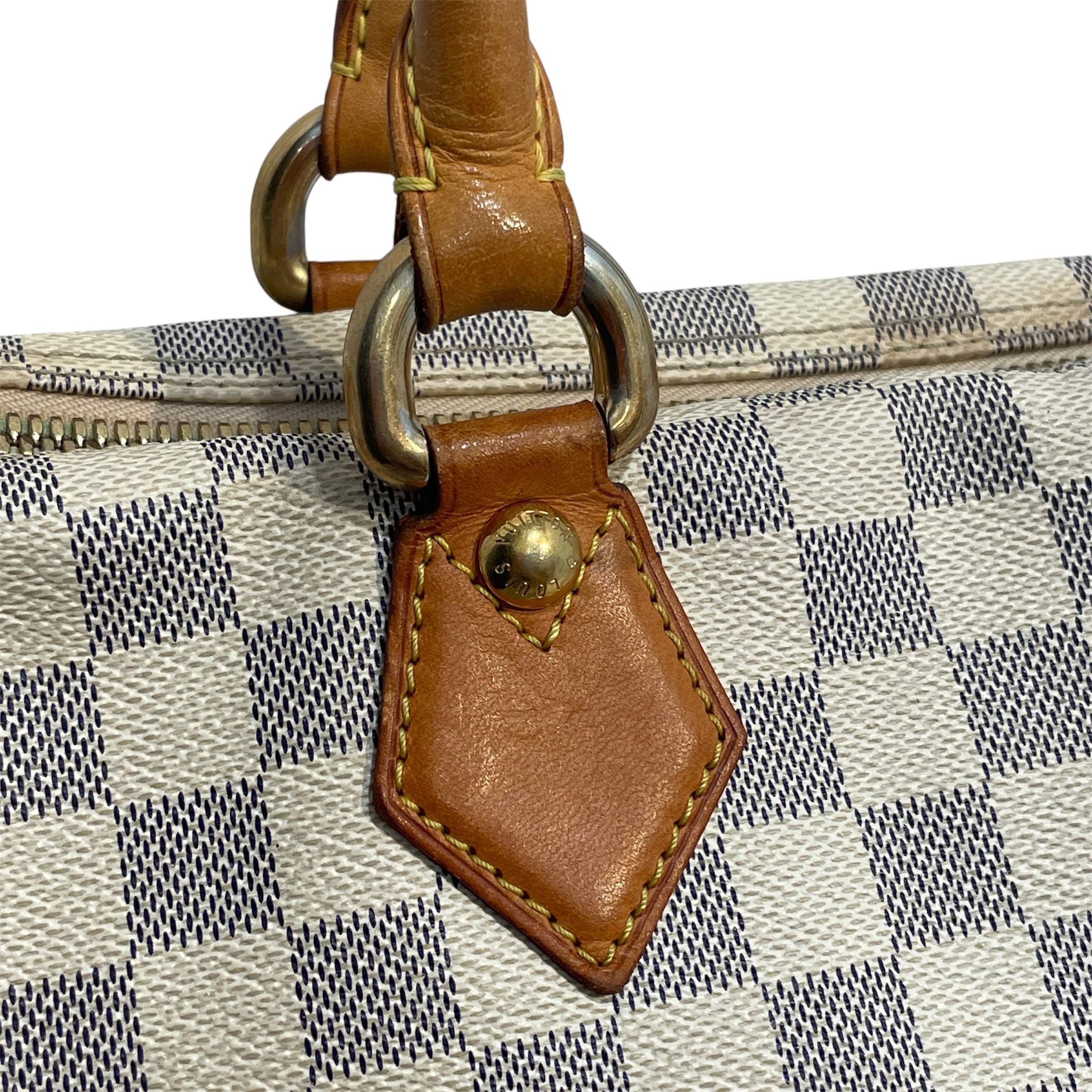 LOUIS VUITTON/Bag/Monogram/Leather/WHT/Damier Azur view 7