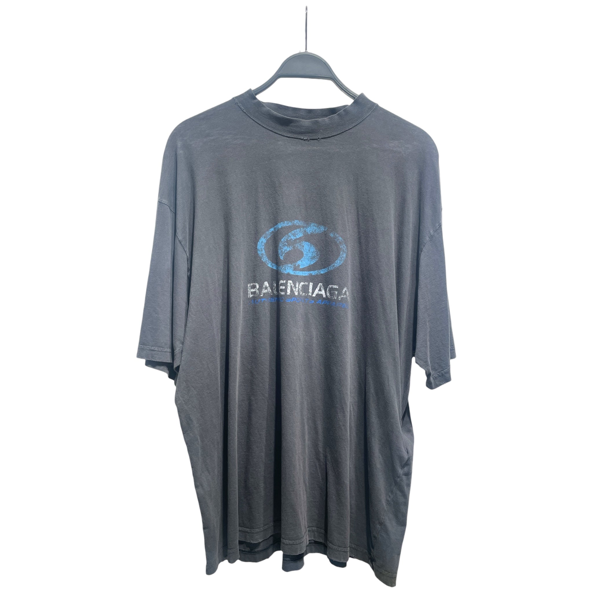 BALENCIAGA/T-Shirt/L/Cotton/BLK/Surf Logo Tee view 1
