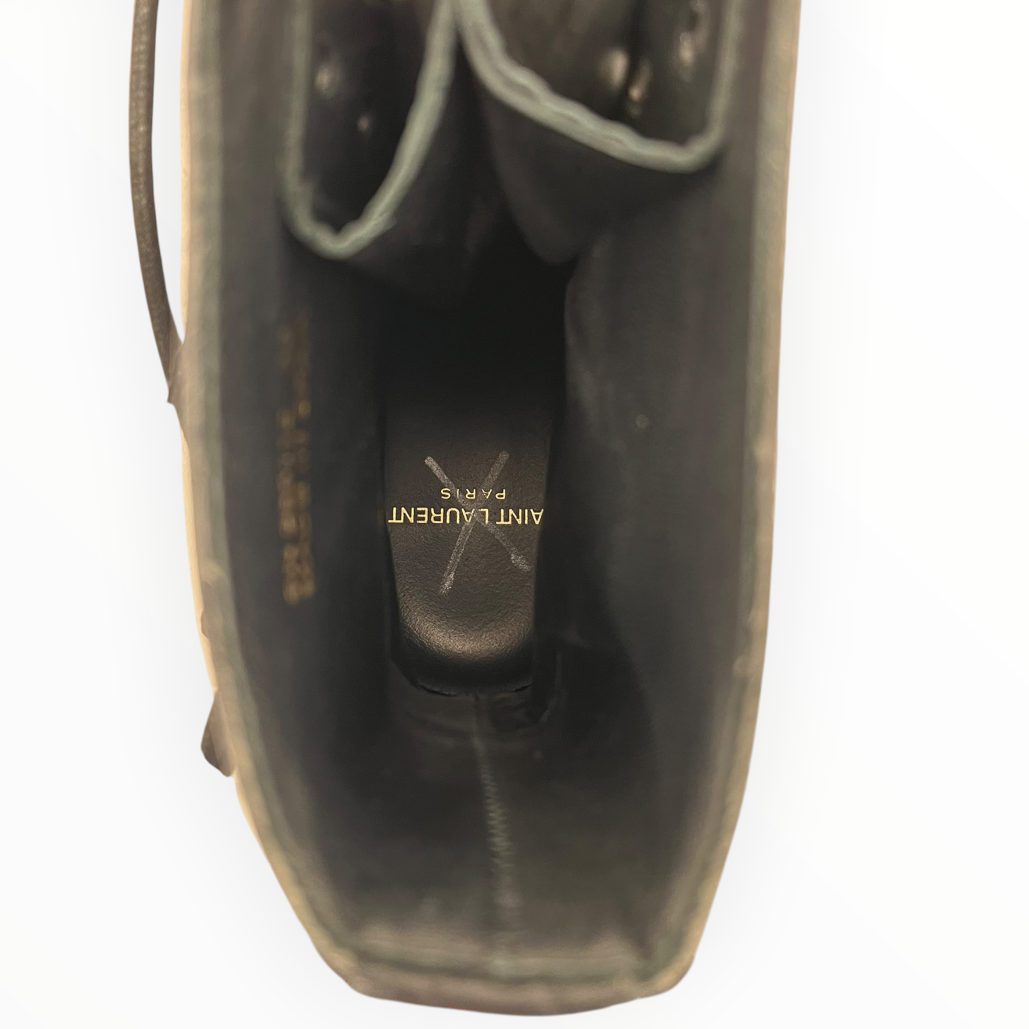 SAINT LAURENT/Boots/EU 39/Leather/BLK/2013 STUDDED BOOTS view 3