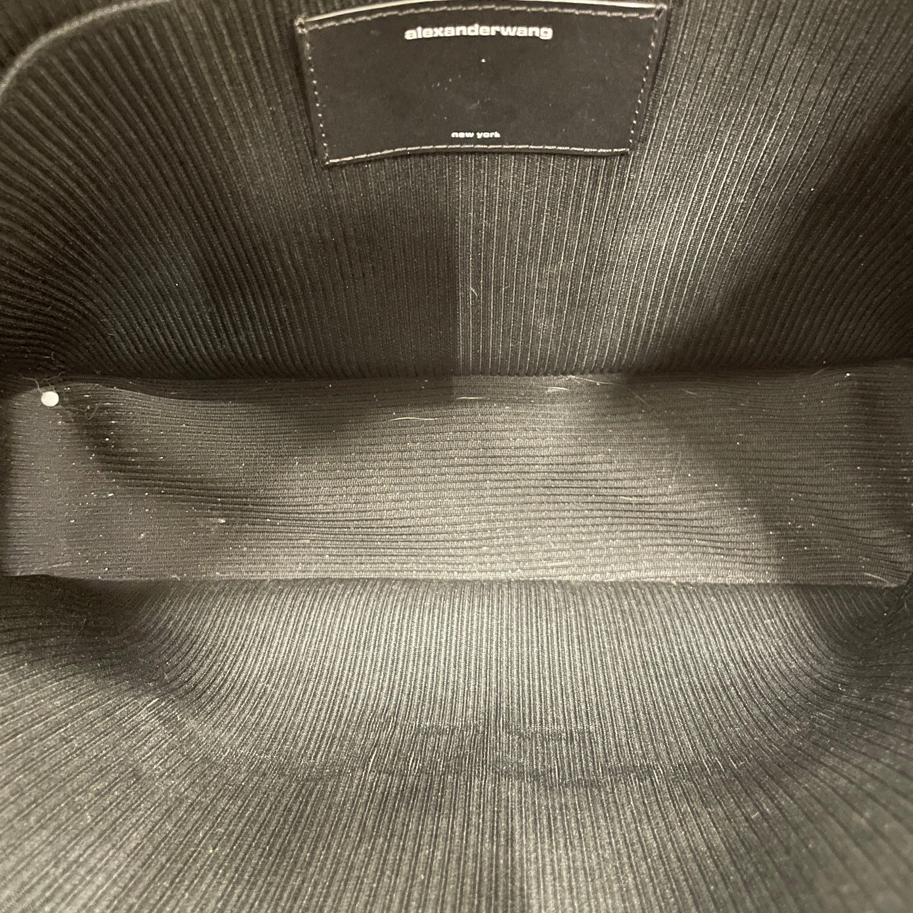 Alexander Wang/Bag/Nylon/BLK/Ryan Bag, Ribbed, Drawstring view 6