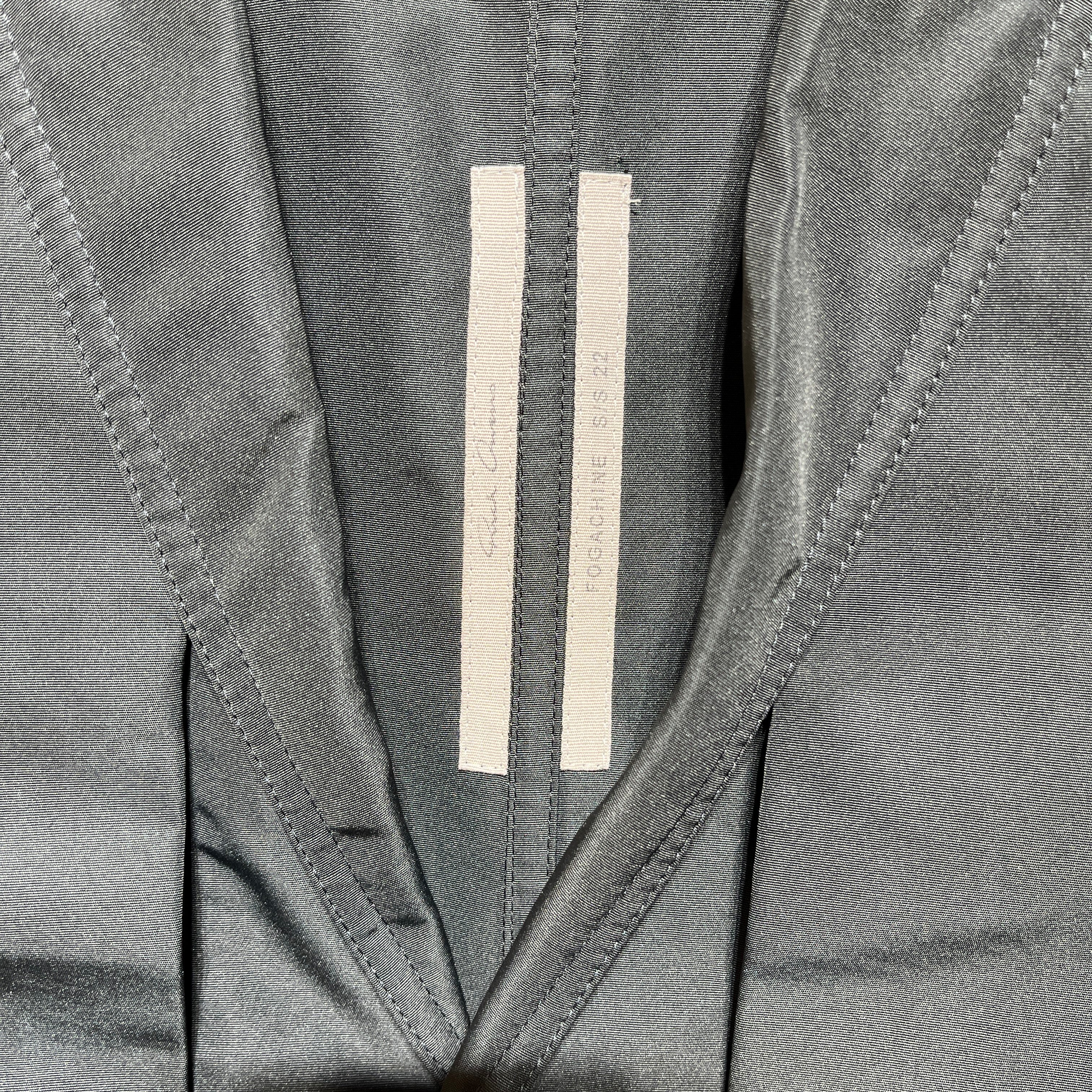 Rick Owens/Trench Coat/38/Polyester/BLK/FOGACHINE SS22 view 3