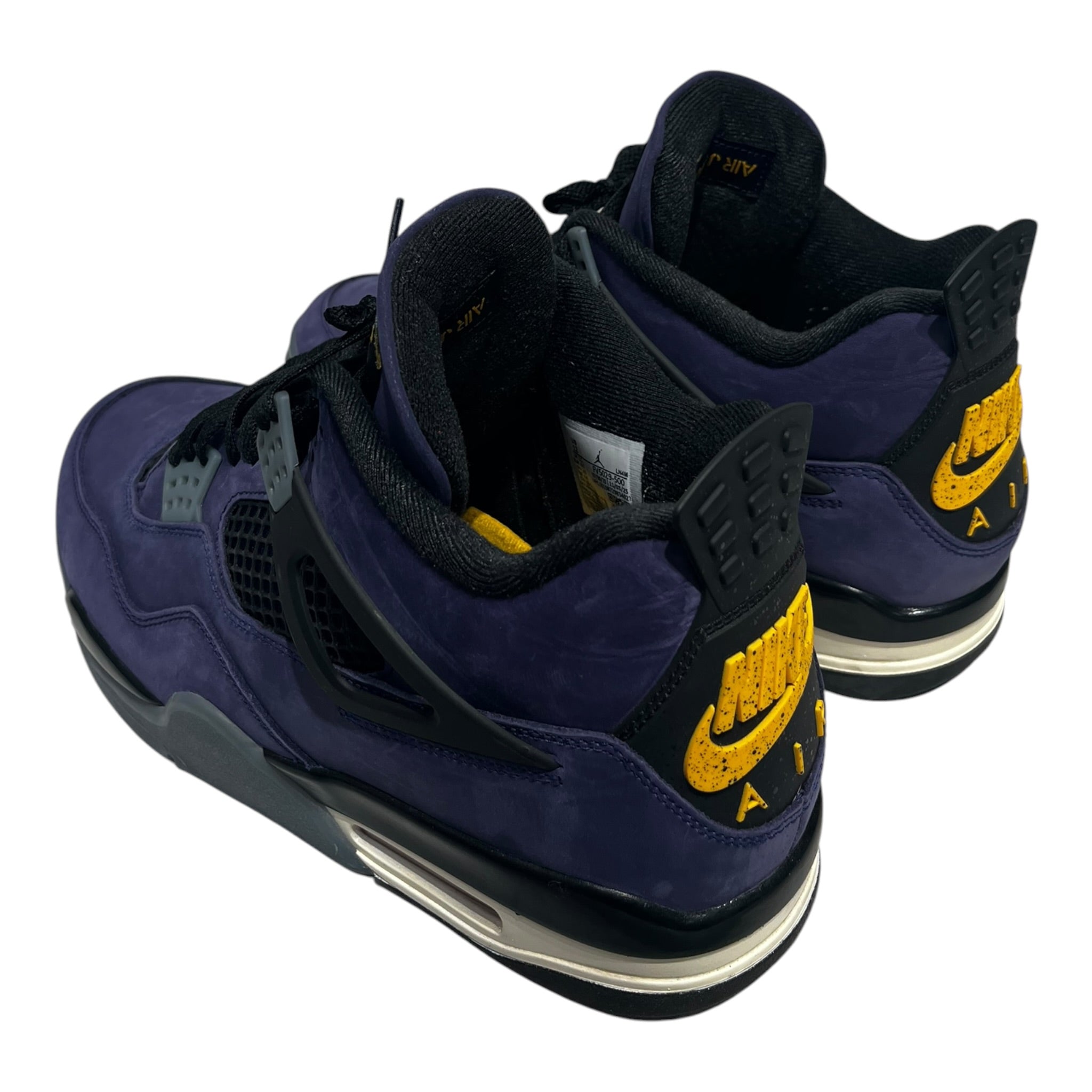 NIKE/AIR JORDAN 4 RETRO/Hi-Sneakers/US 12/Suede/PPL/FV5029-500 view 2