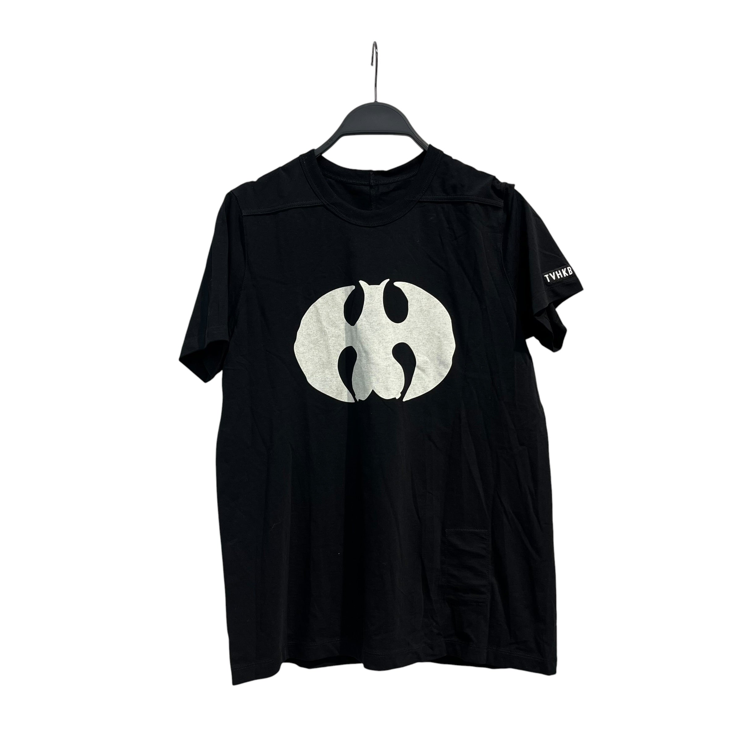 Rick Owens/T-Shirt/XS/Graphic/Cotton/BLK/JAEP5 CROPPED LEVEL TTVHKB view 1