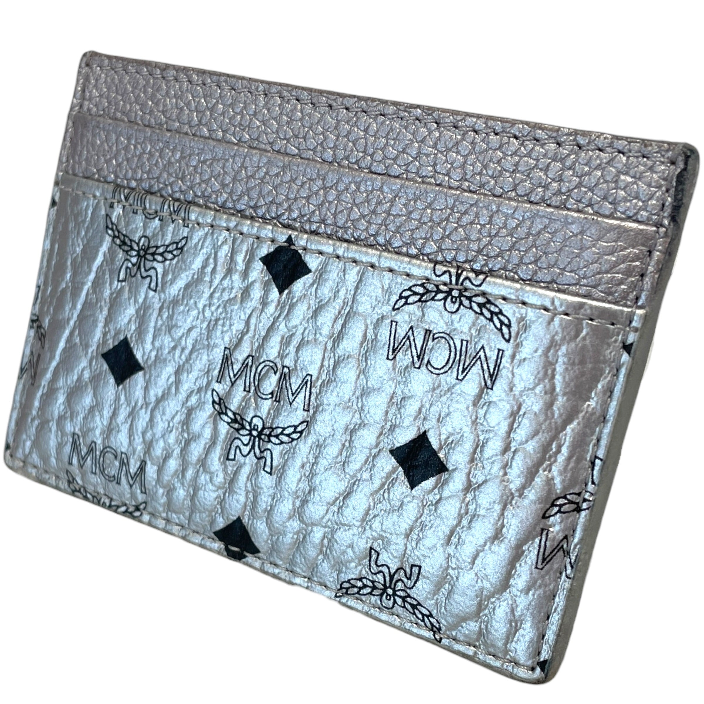 MCM/Wallet/Monogram/Leather/SLV/M's/Spectrum Diamond Cardholder view 2