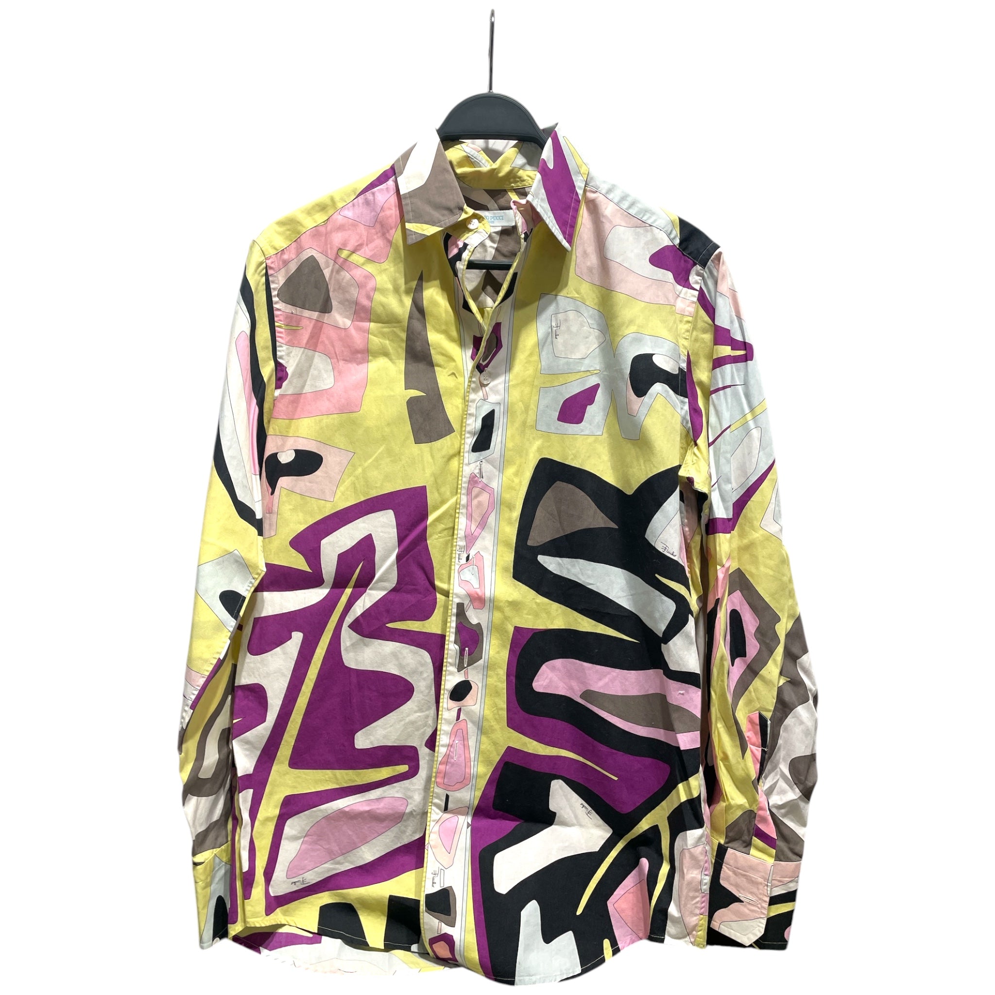 EMILIO PUCCI/LS Blouse/M/All Over Print/Cotton/MLT/Butterfly Blouse view 1