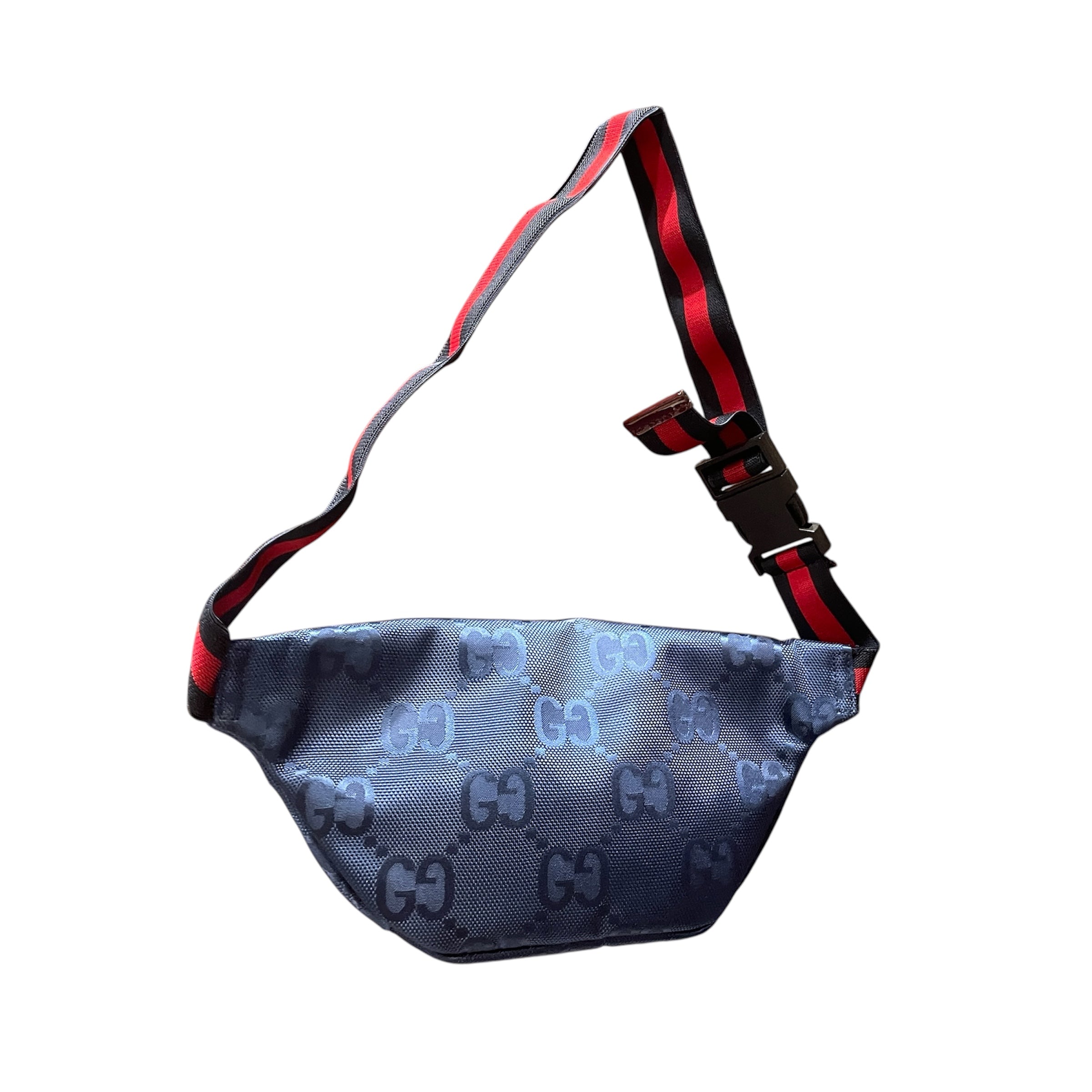 GUCCI/Fanny Pack/Monogram/Nylon/BLU/GUCCI GG NYLON FANNY PACK view 2