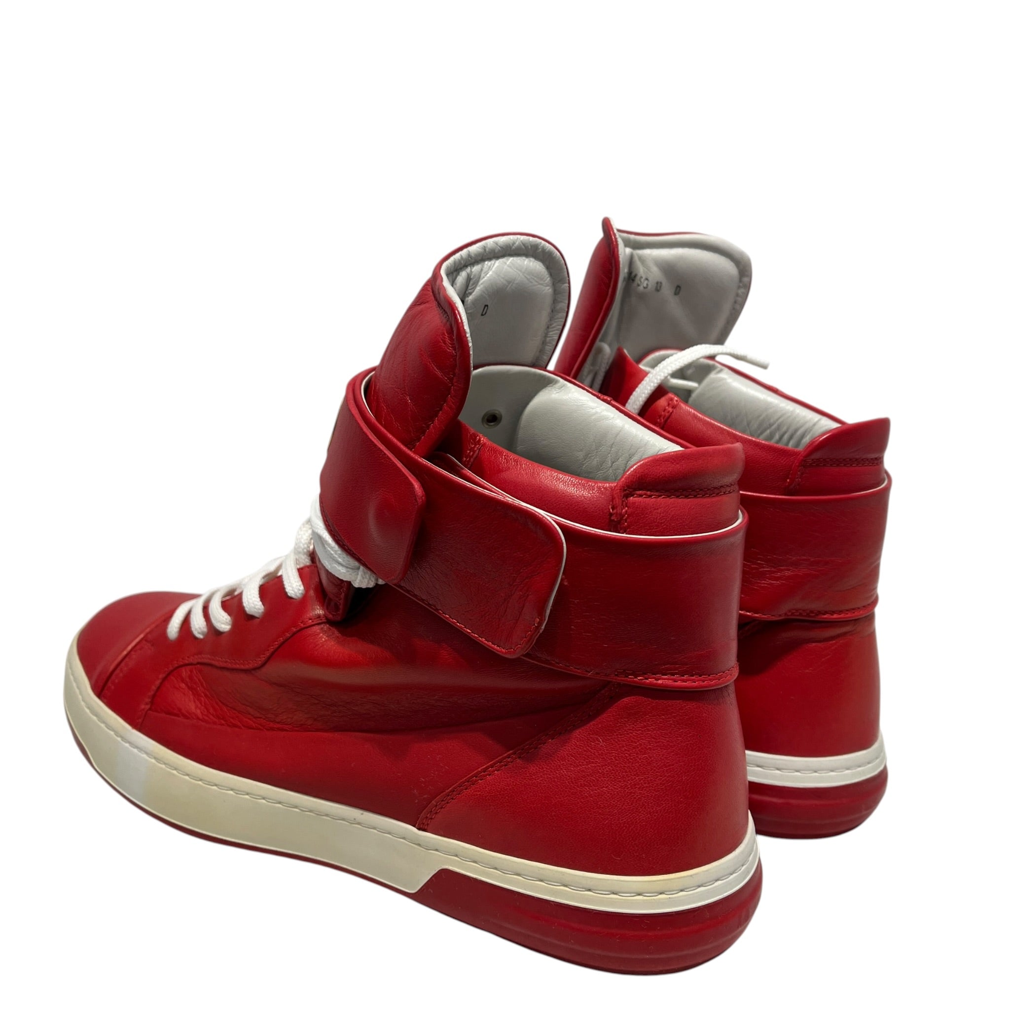 Salvatore Ferragamo/Hi-Sneakers/US 13/RED/NAYON HIGHTOP SNEAKER view 2
