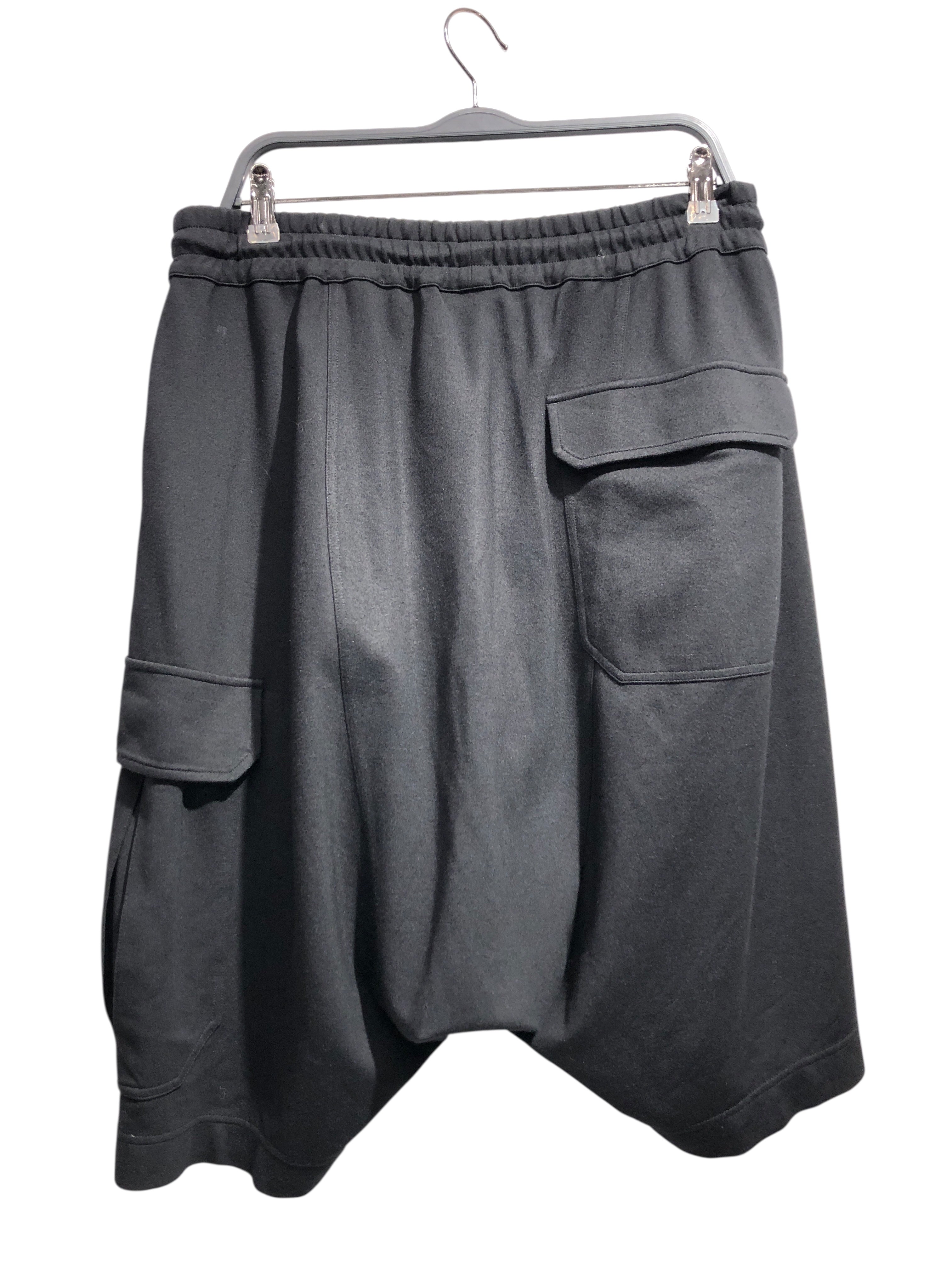Y-3/Shorts/M/BLK/DEEP SHORTS WITH BLUE view 2