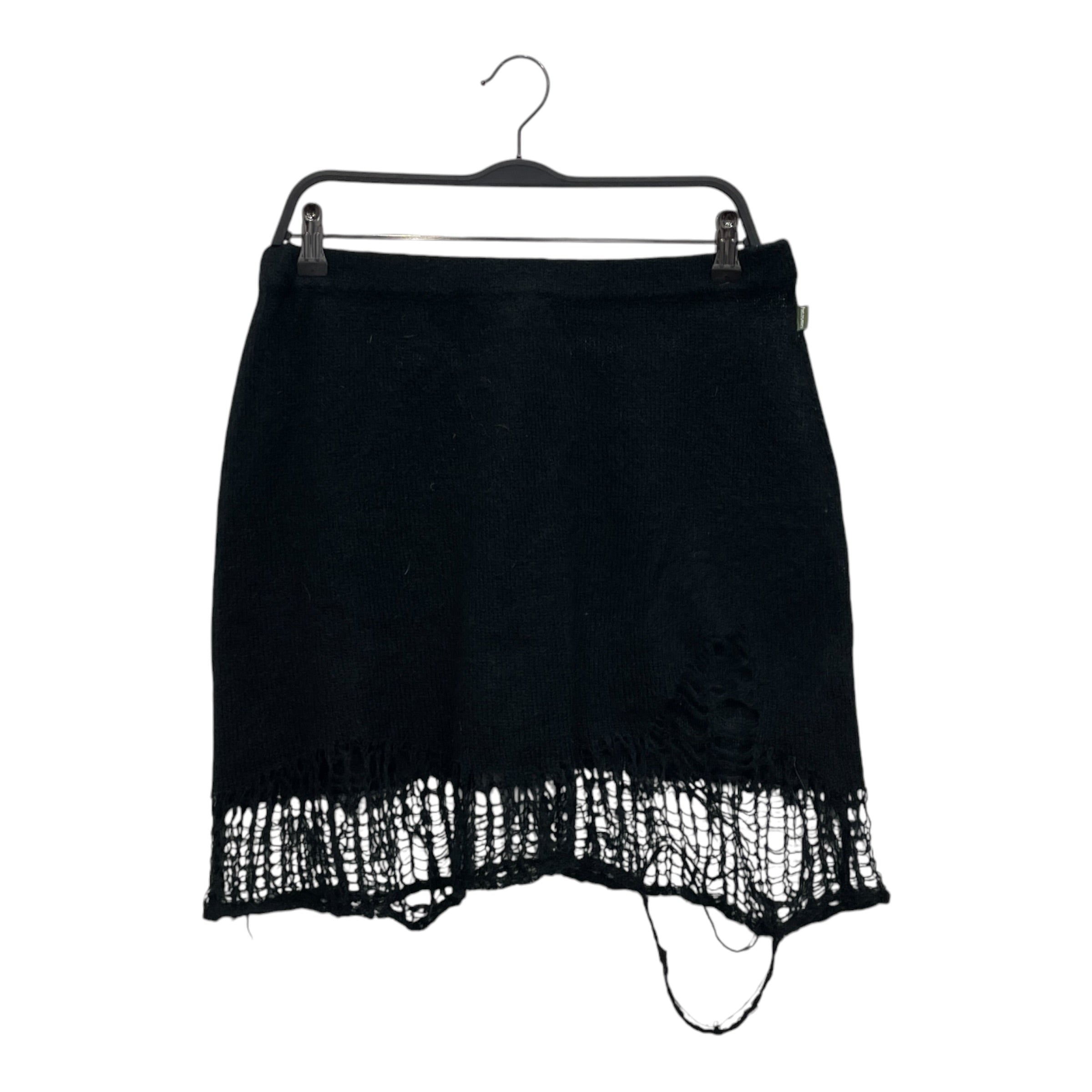 Heaven By Marc Jacobs/Skirt/XL/Acrylic/BLK/MOHAIR MESH BOTTOM view 2