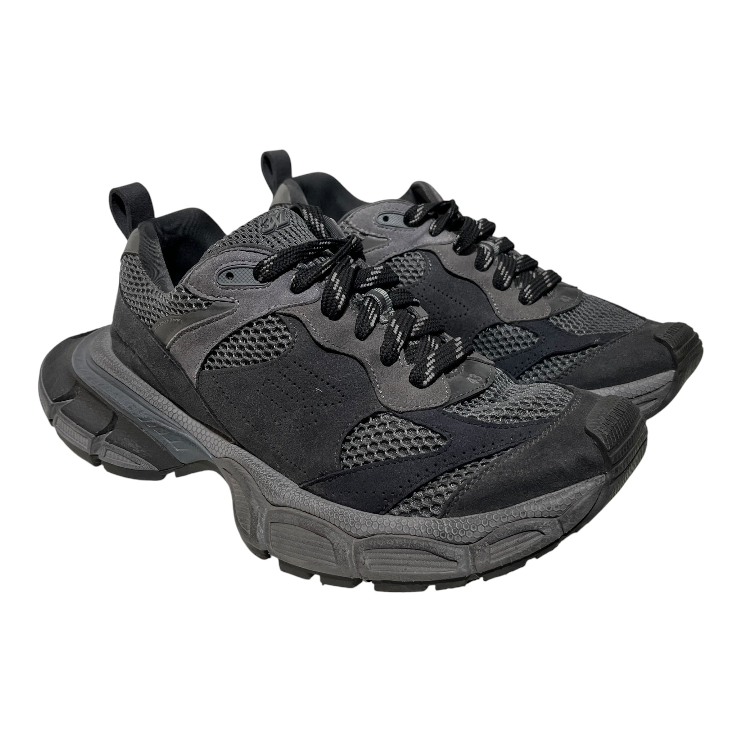 BALENCIAGA/Low-Sneakers/US 10/Nylon/GRY/3XL Sneaker view 1