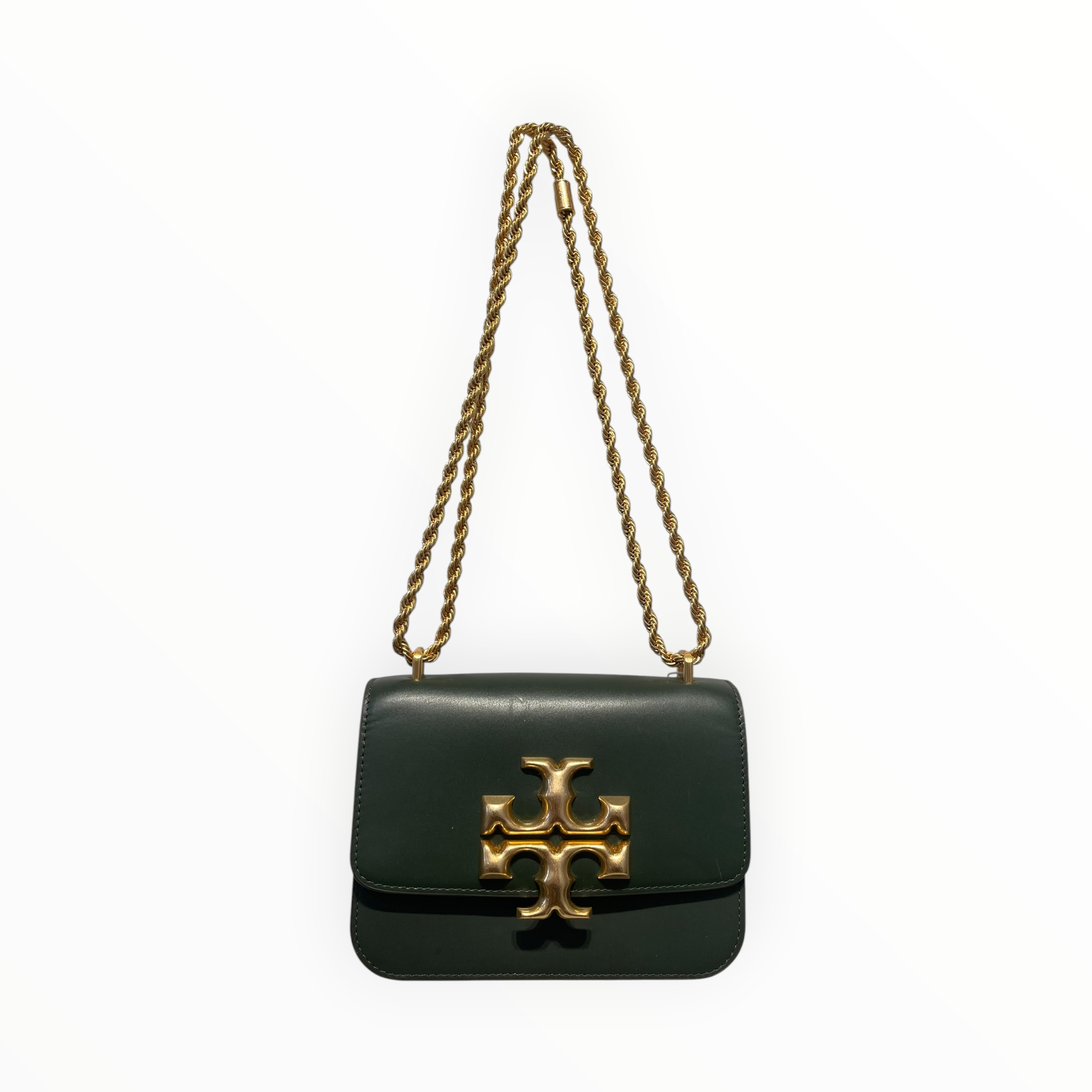 TORY BURCH/Bag/Leather/GRN/GOLD HARDWARE view 1