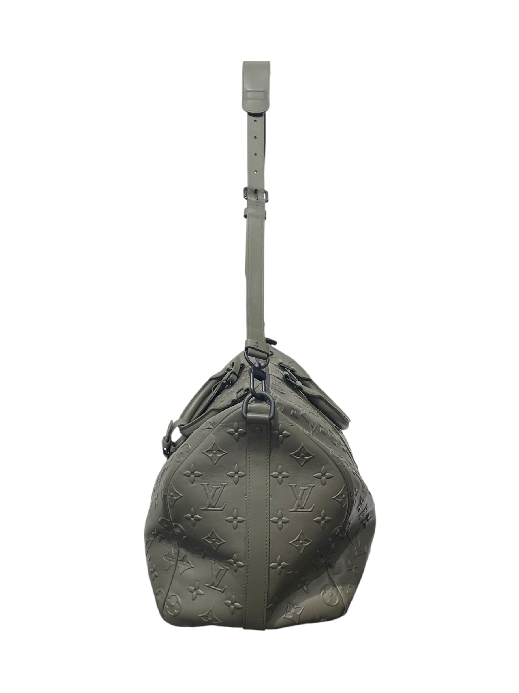 LOUIS VUITTON/Luggage/L/XL/Monogram/GRN/Mnogram Seal Keepall 50 view 4