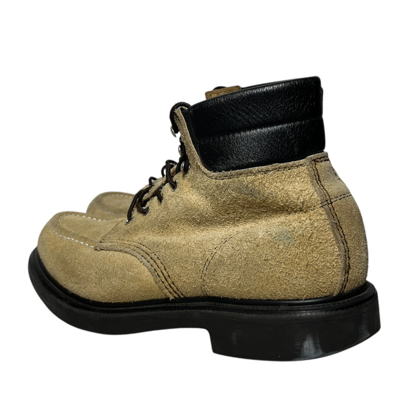 RED WING/Lace Up Boots/US 8/Suede/KHK/super sole work boots
