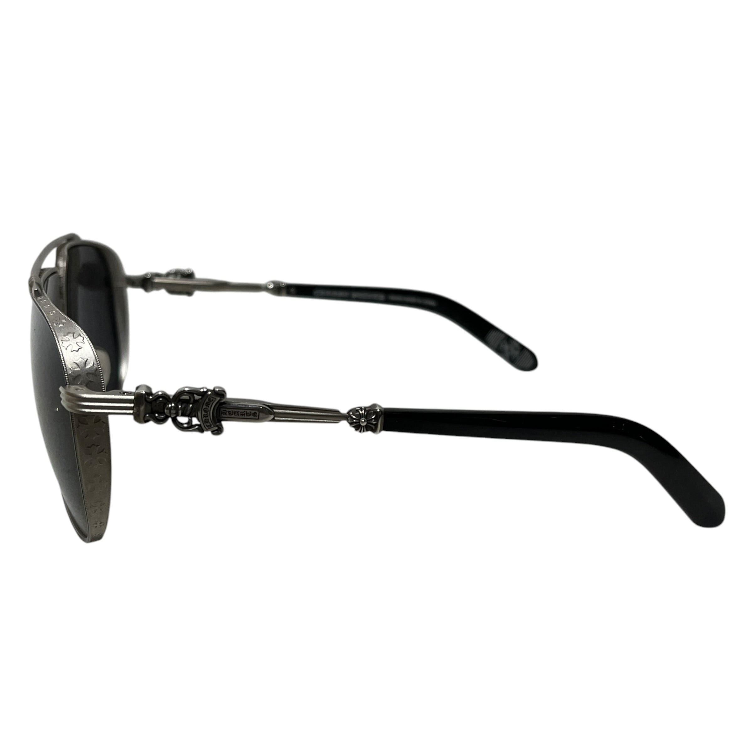 CHROME HEARTS/Sunglasses/Metal/SLV/ARMADILDOE view 3