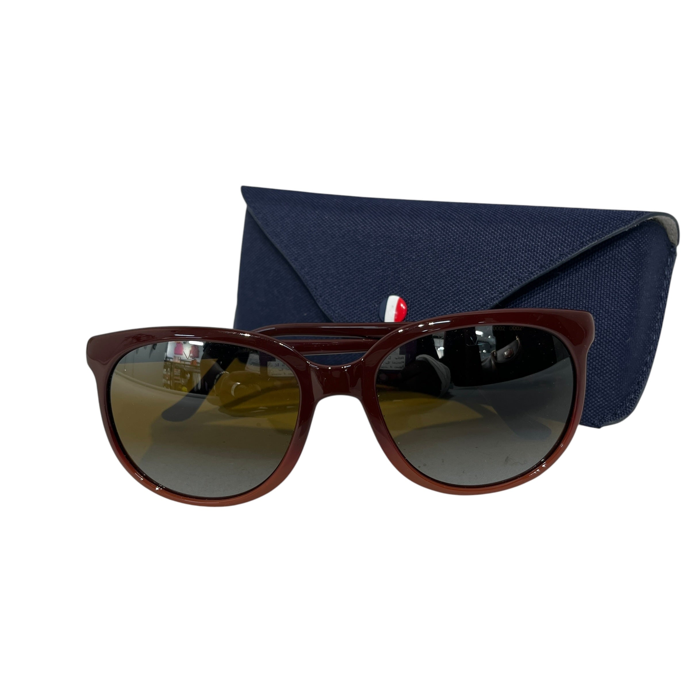 Vaurnet/Sunglasses/Plastic/RED/L's/Name on Ear Holders view 1
