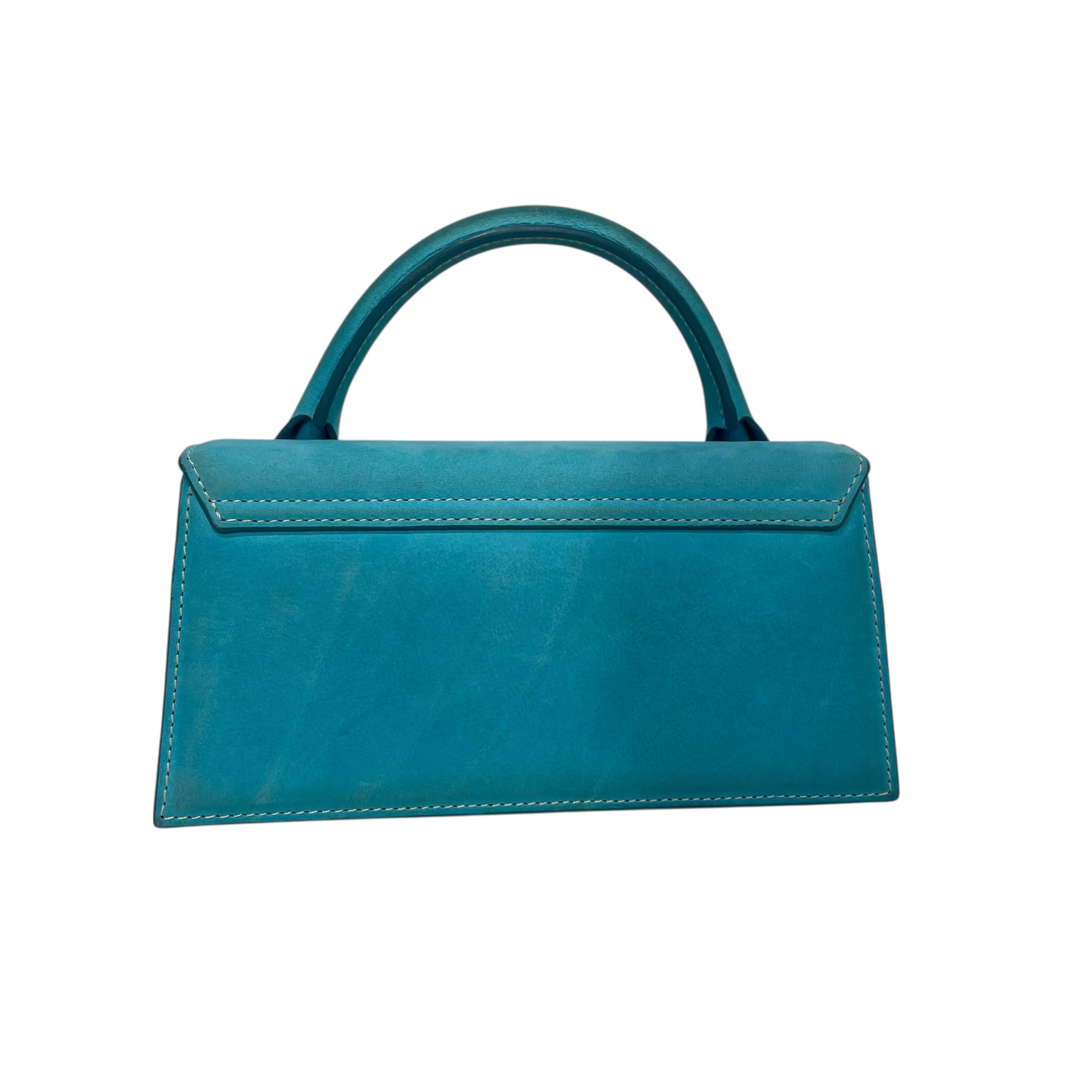 JACQUEMUS/Cross Body Bag/Suede/BLU/LE CHIQUITO view 3