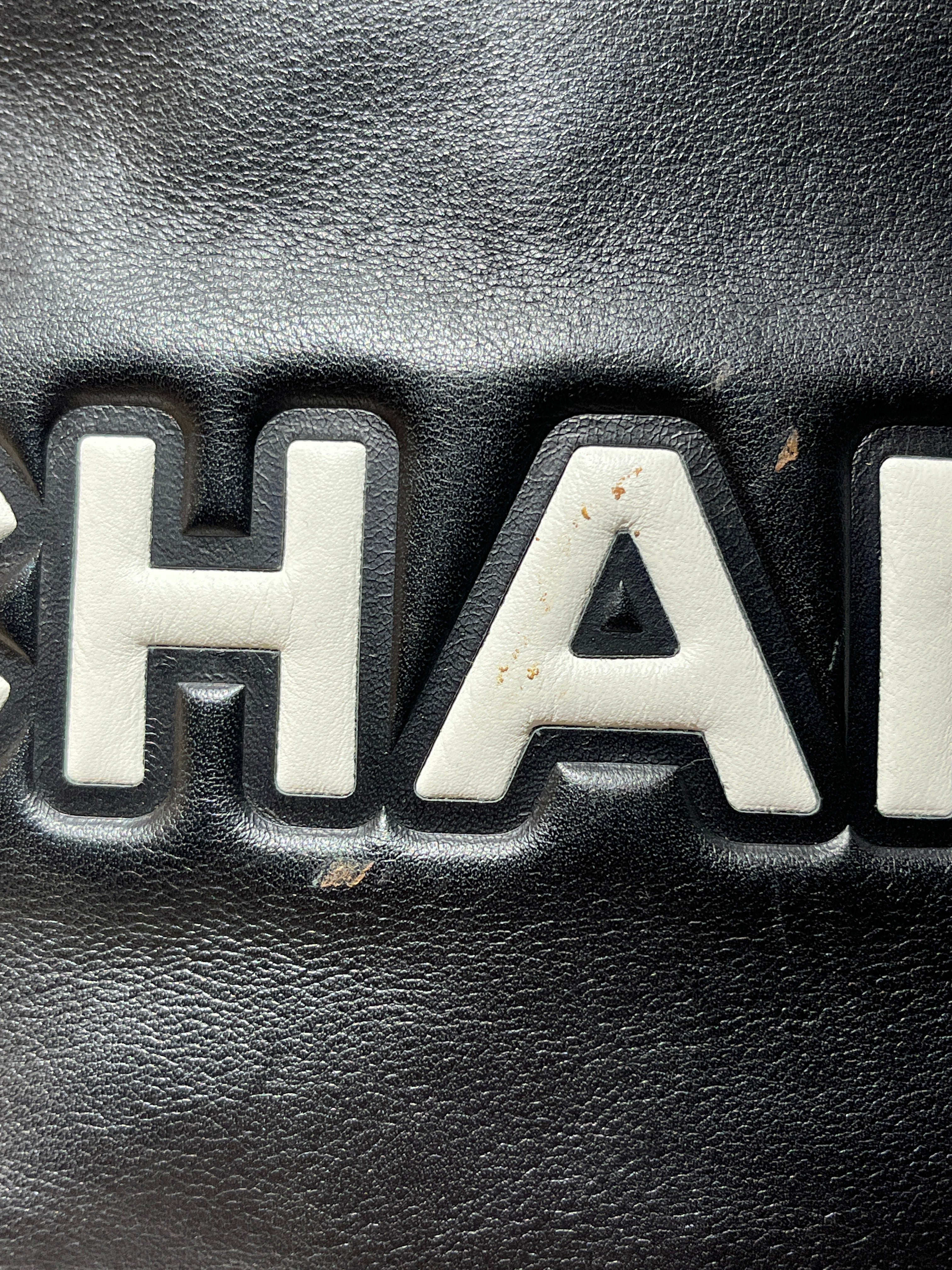 CHANEL/Bag/Leather/BLK/SMALL CAMELLIA TOTE view 13