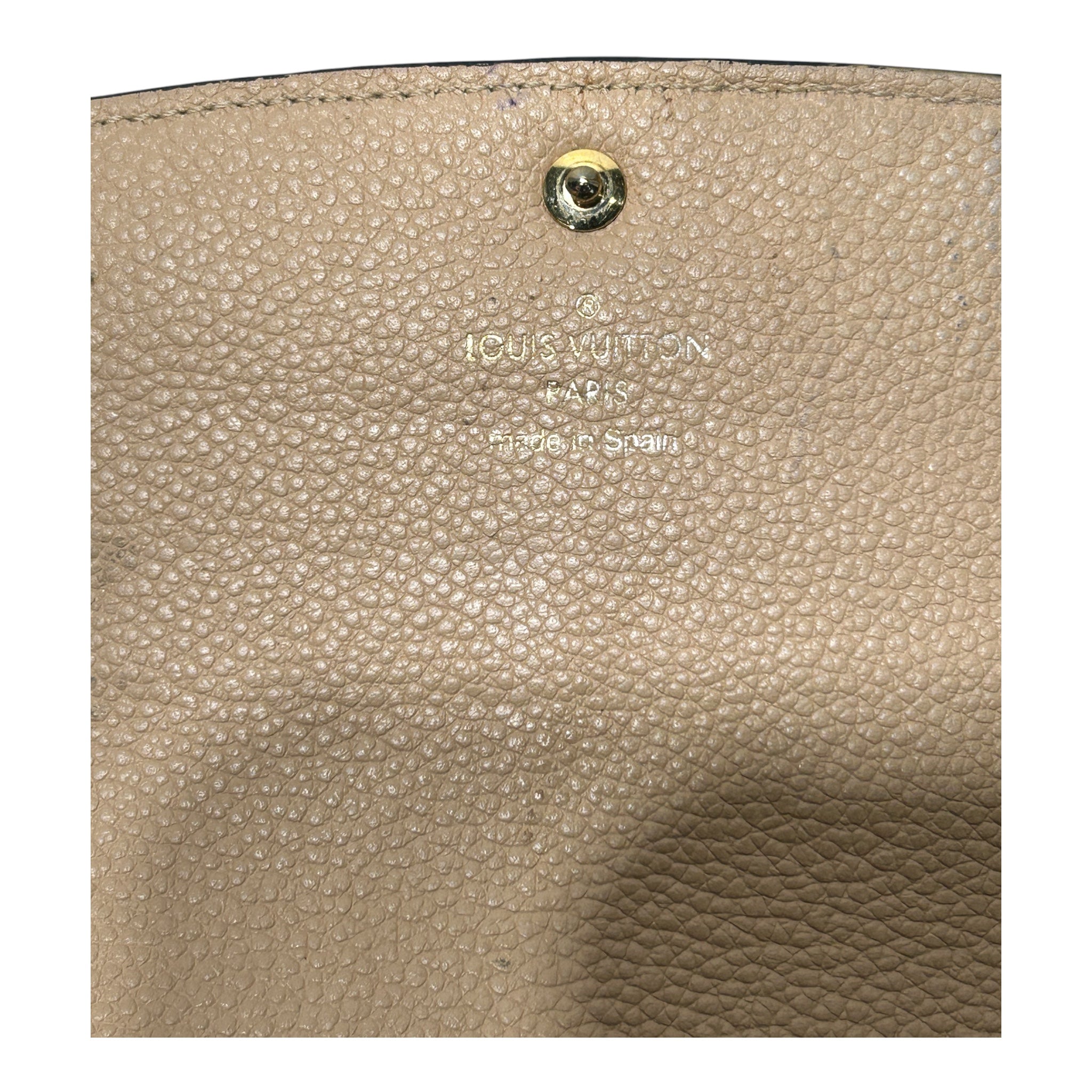 LOUIS VUITTON/Long Wallet/Monogram/Leather/BLK/ view 4