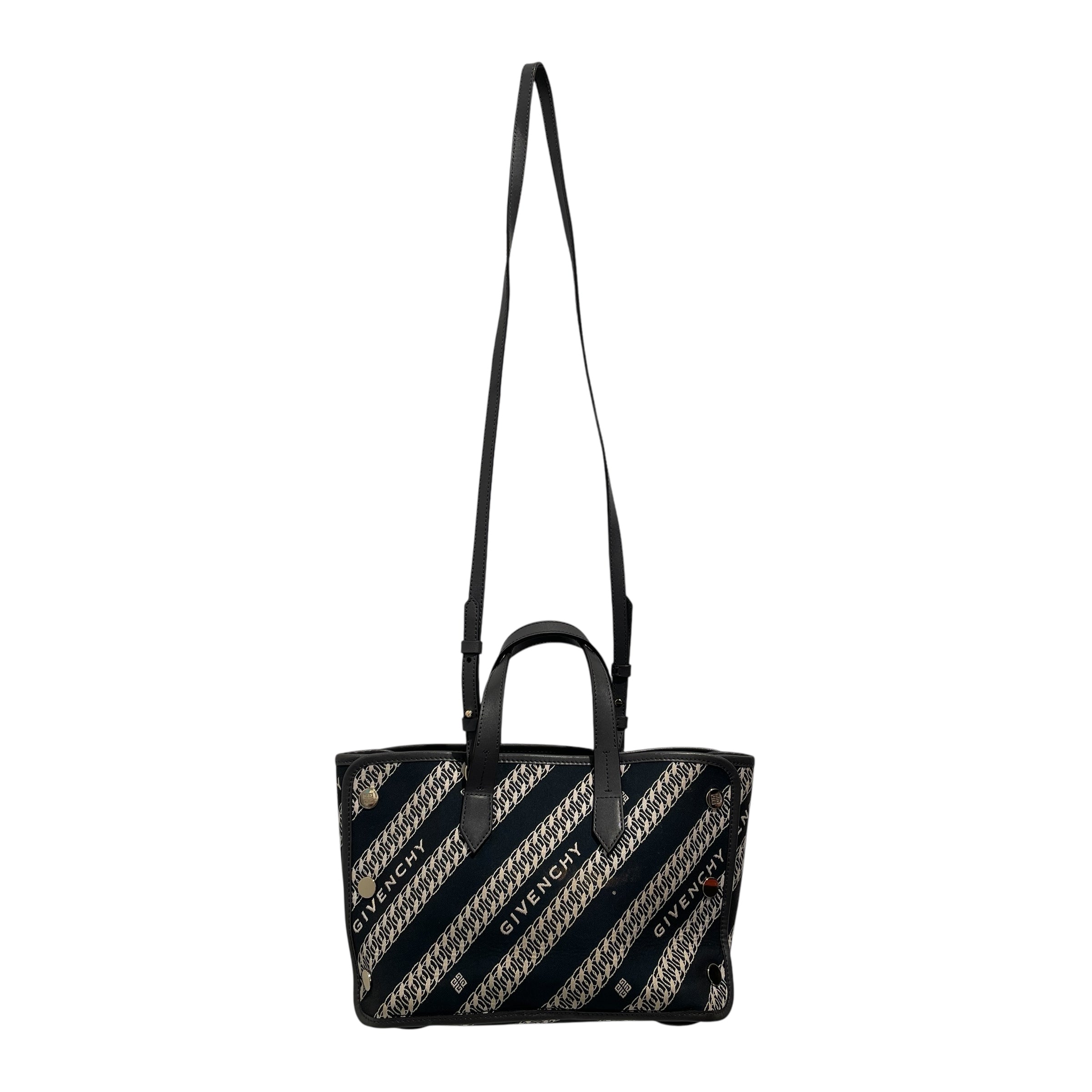 GIVENCHY/Tote Bag/All Over Print/NVY/BOND MINI TOTE view 1