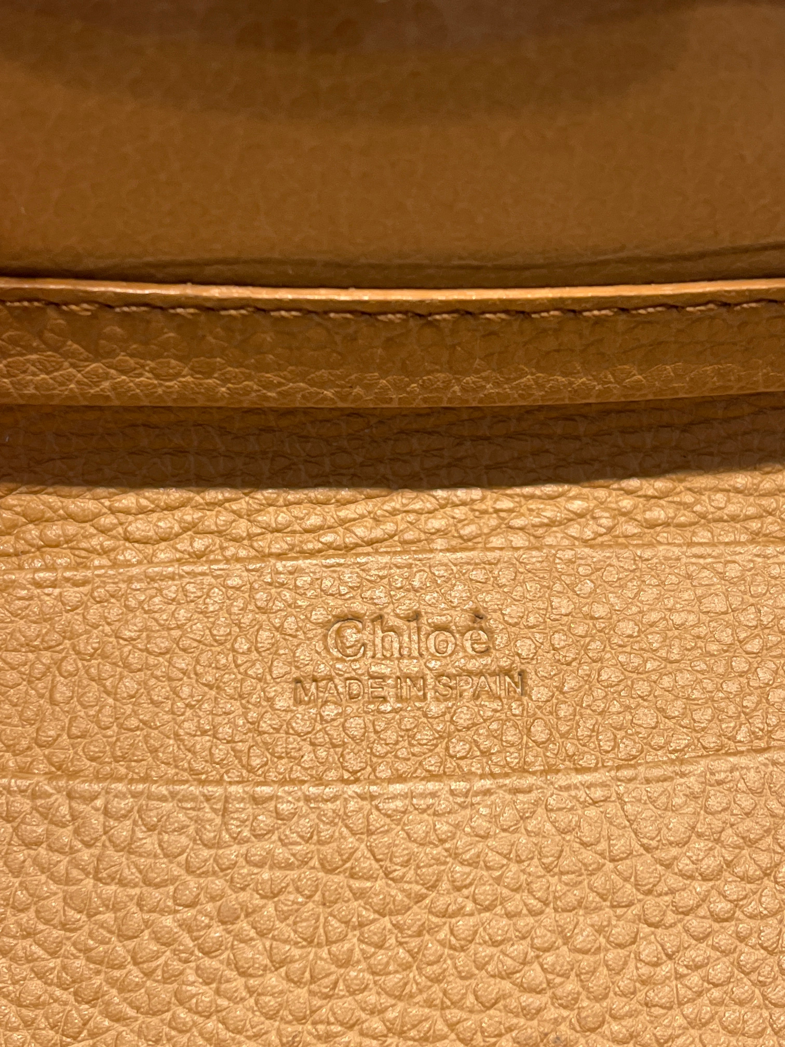 Chloe/Bifold Wallet/Leather/BEG/ view 5