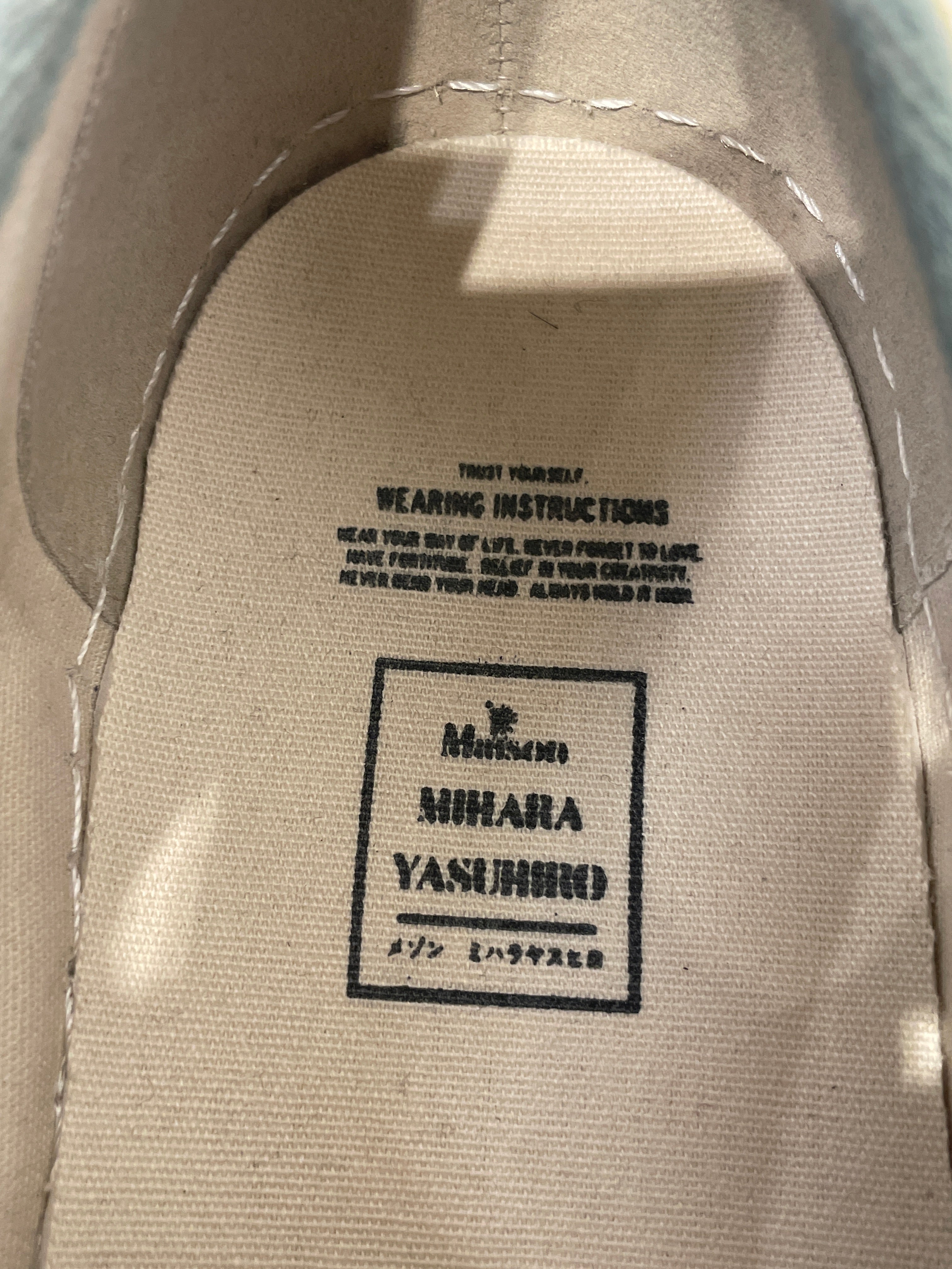 MIHARA YASUHIRO/Low-Sneakers/EU 46/Cotton/MLT/GREEN YELLOW/ WHITE LACES view 7