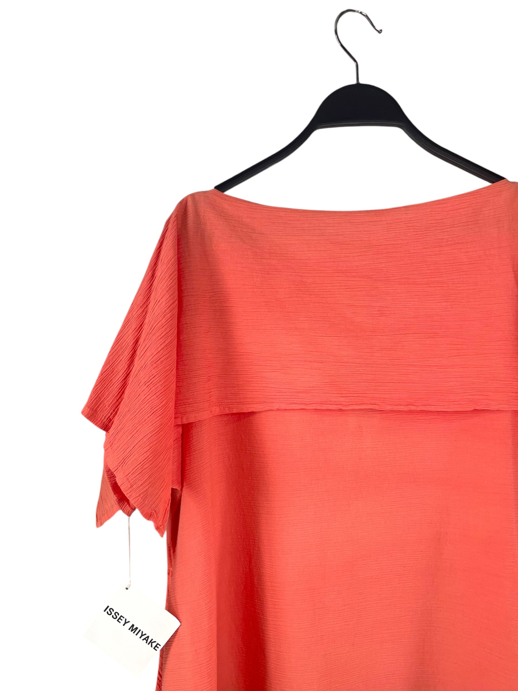 ISSEY MIYAKE/SS Dress/2/Cotton/PNK/IM07 FH559 HORIZONTAL LINES view 4