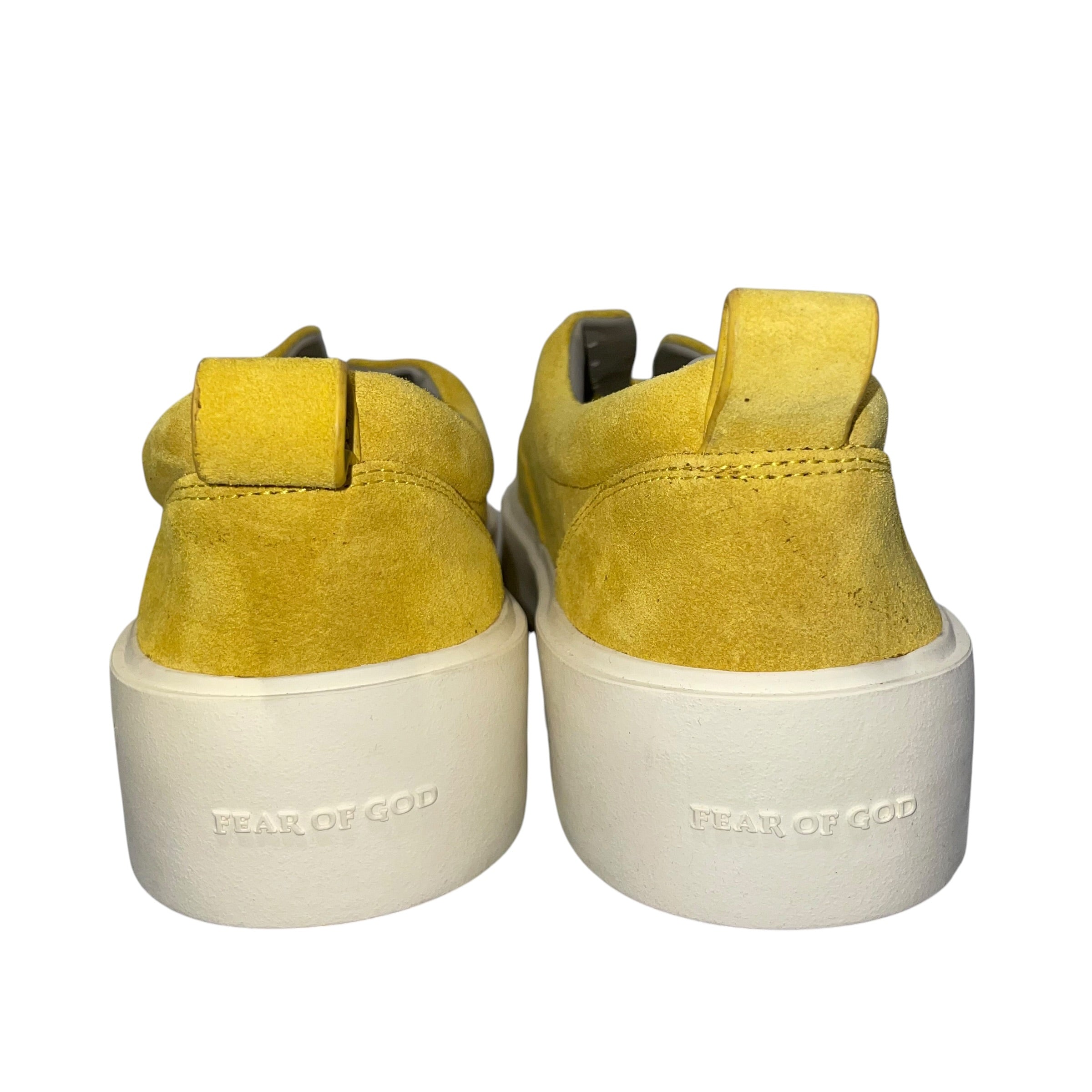 FEAR OF GOD/Low-Sneakers/EU 42/Suede/YEL/YELLOW LACES view 3