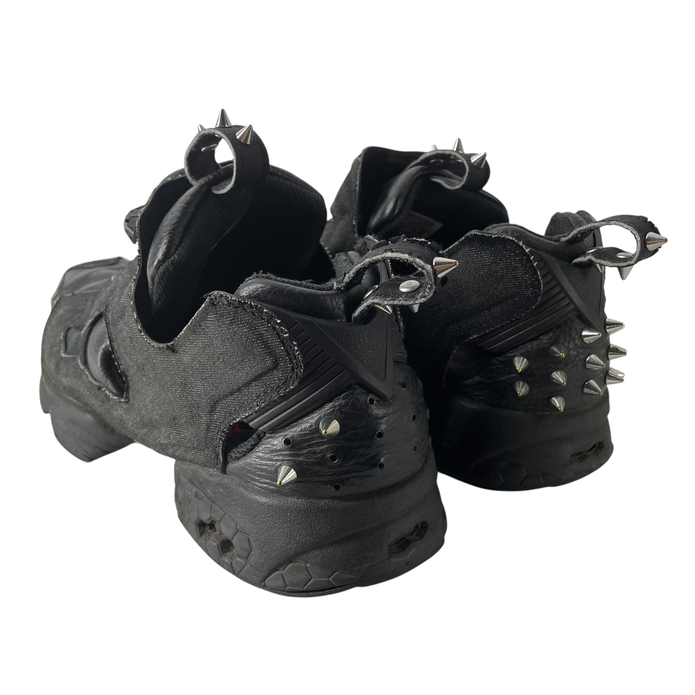 Reebok/Low-Sneakers/US 10/Leather/BLK/Studs/INSTAPUMP "HALLOWEEN" LIMIT view 2