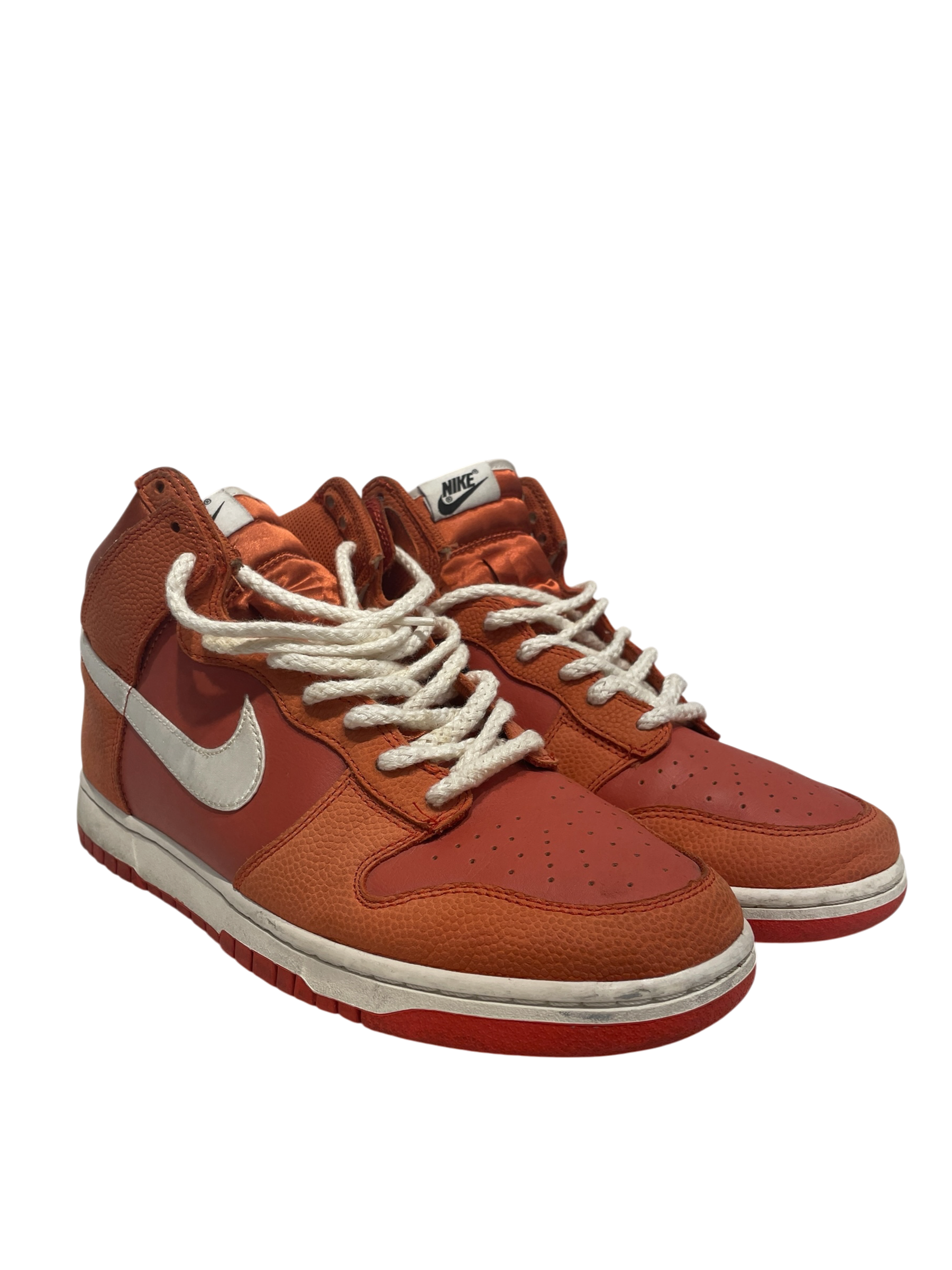 NIKE/Hi-Sneakers/US 11/Leather/ORN/DUNK HI ONE GAME DH8008-800 view 1