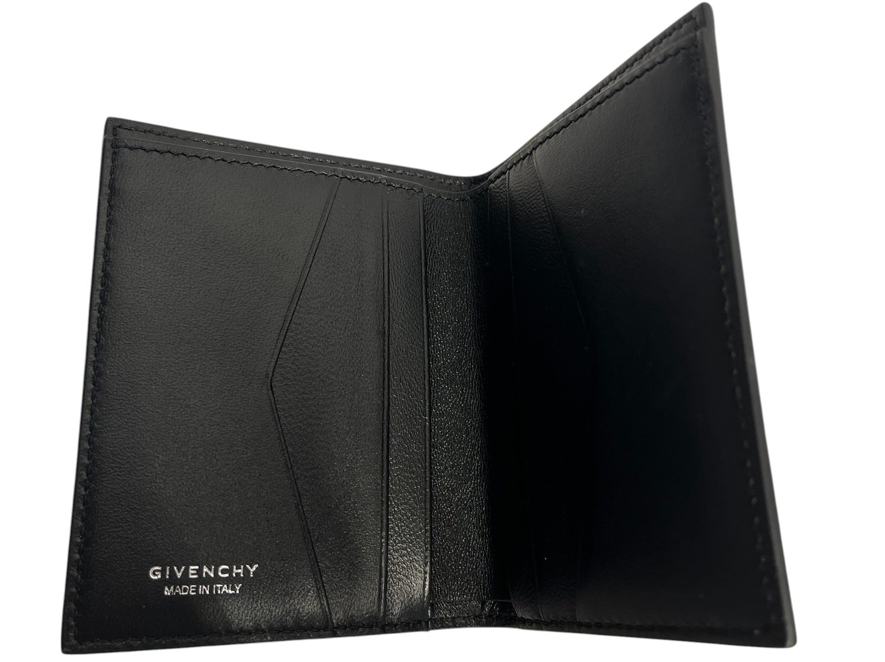 GIVENCHY/Bifold Wallet/Monogram/Leather/GRY/M's/LEATHER 72  CARDHOLDER view 3