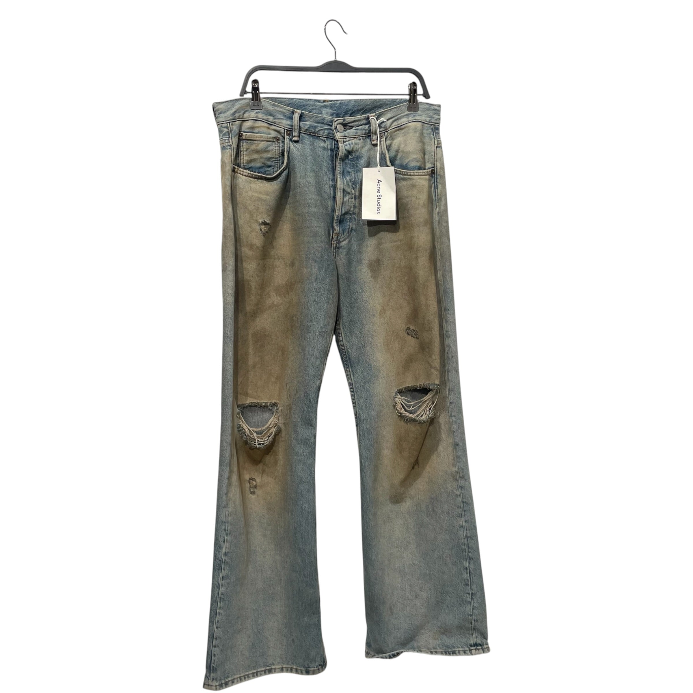 Acne Studios/Straight Pants/32/Denim/IDG/mud wash view 1